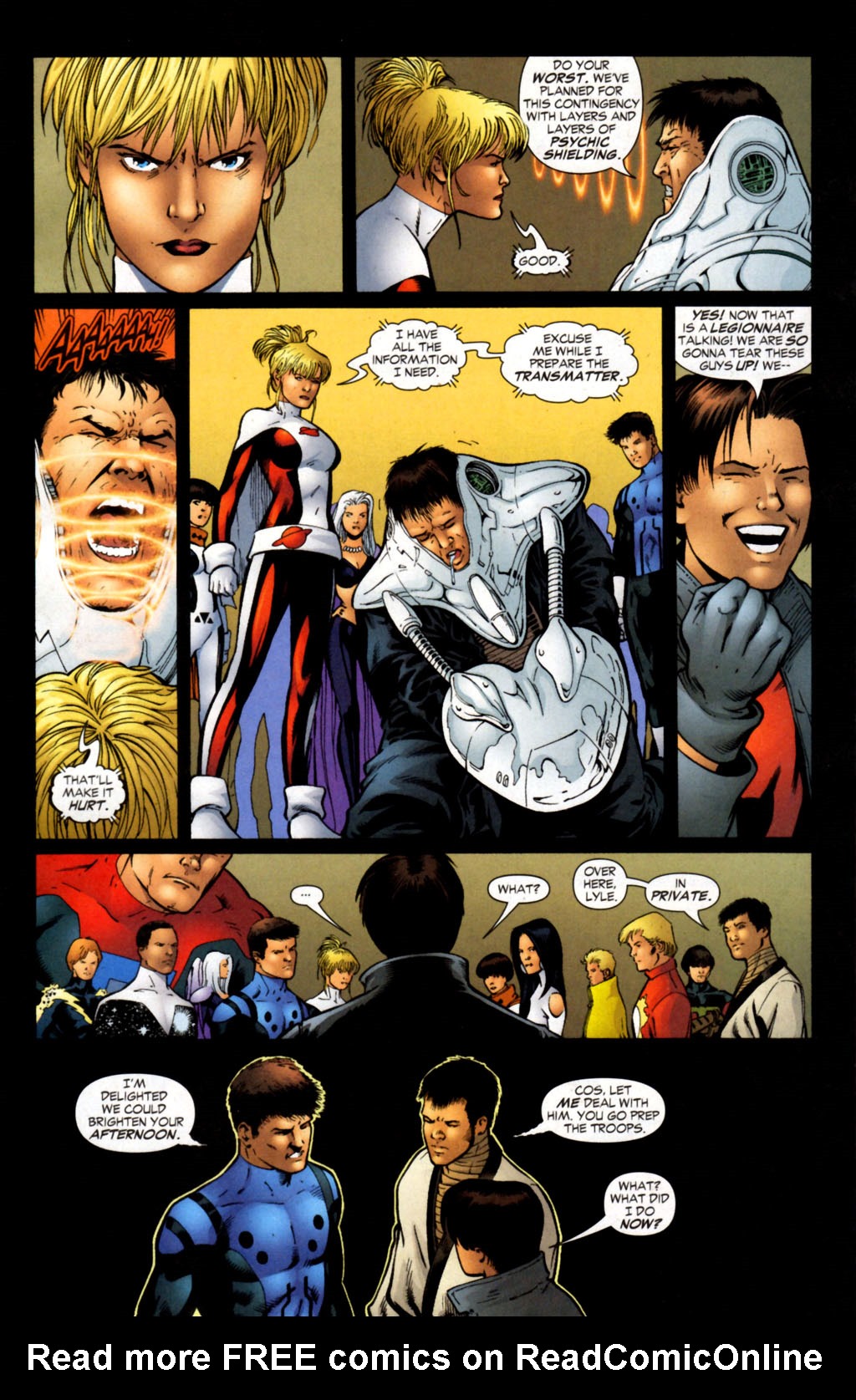 Read online Legion of Super-Heroes (2005) comic -  Issue #10 - 12