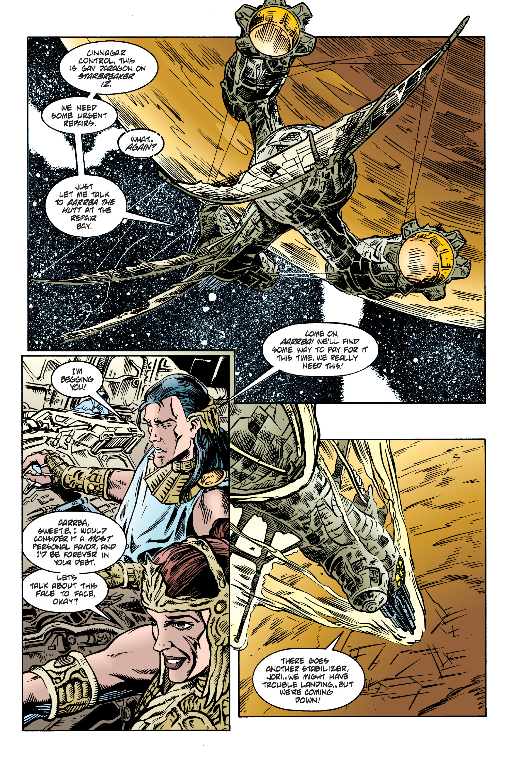 Read online Star Wars: Tales of the Jedi - The Golden Age of the Sith comic -  Issue #1 - 7