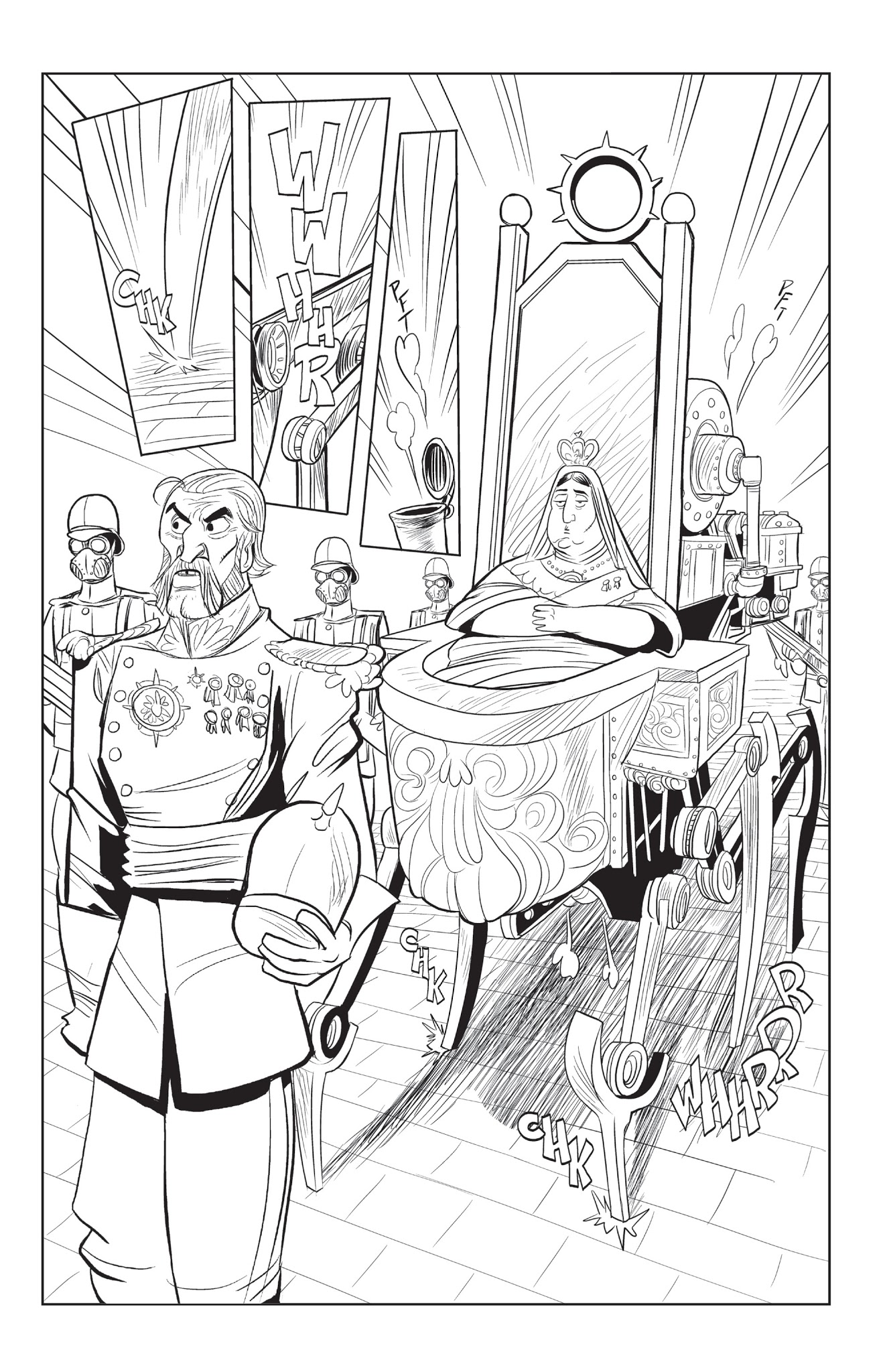 Read online Victorian Secret Agents: Owls of the Ironwork Isle comic -  Issue #1 - 10