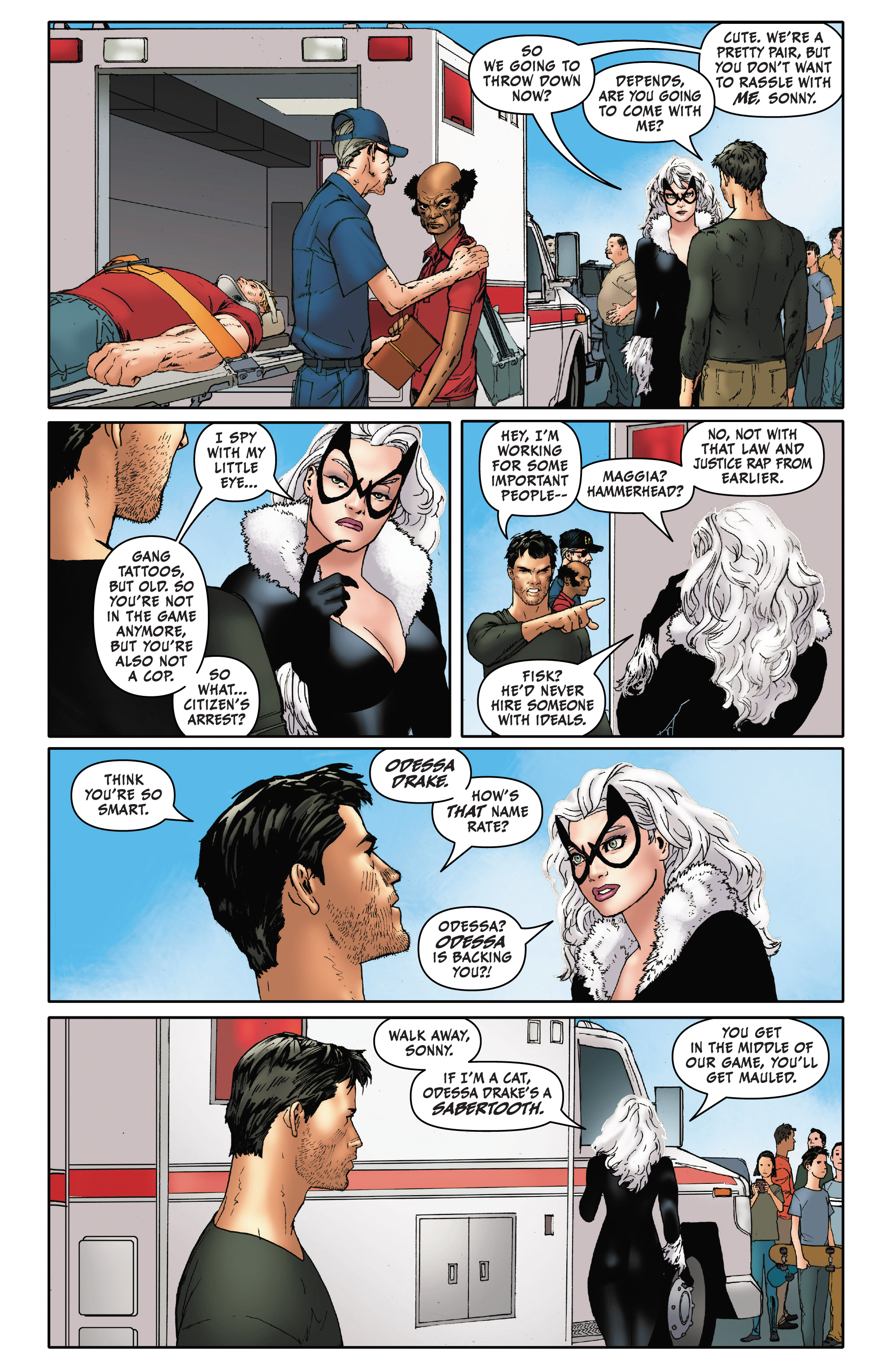 Read online Black Cat comic -  Issue #5 - 21