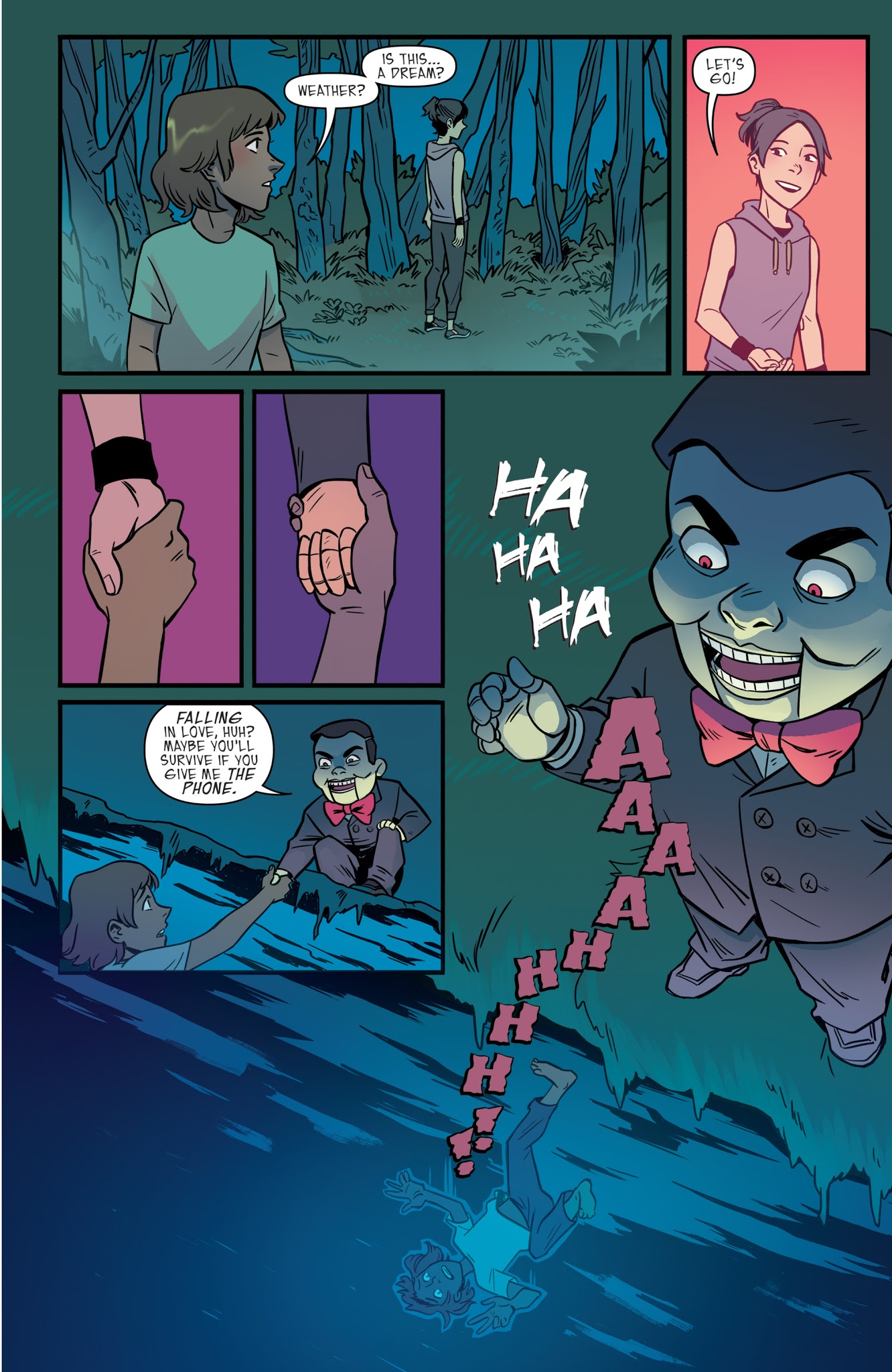 Read online Goosebumps: Download and Die comic -  Issue #1 - 21