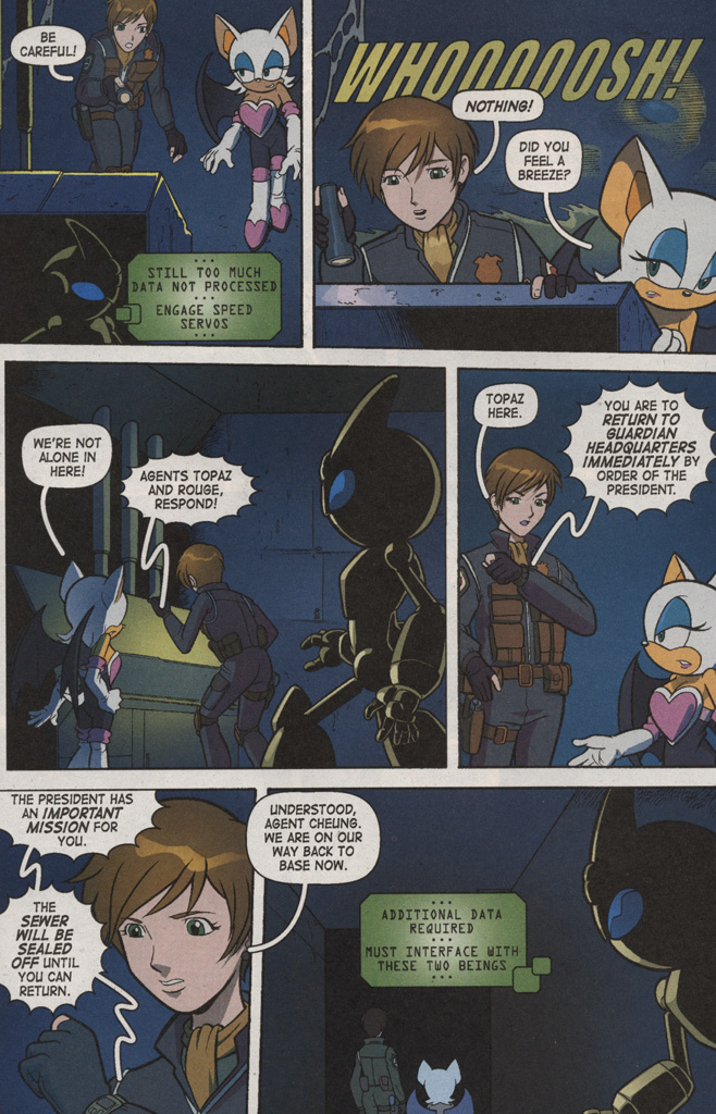 Read online Sonic X comic -  Issue #7 - 16
