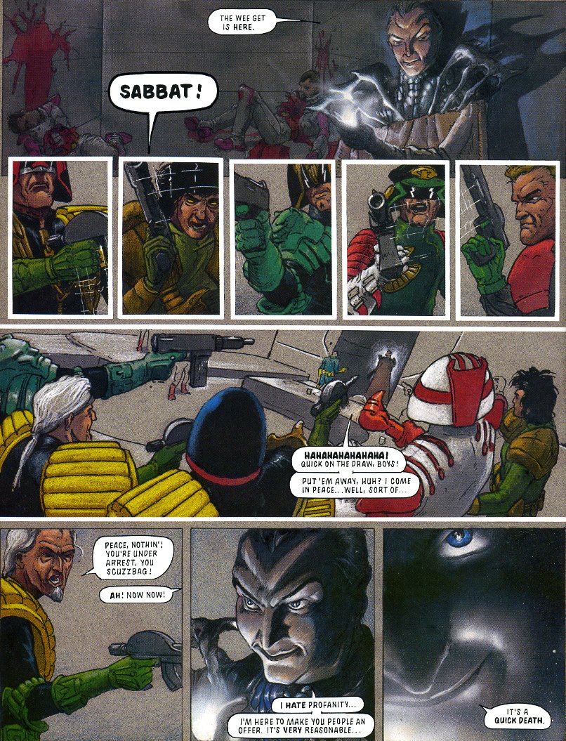 Read online Judge Dredd: Judgement Day comic -  Issue # TPB (Part 1) - 84