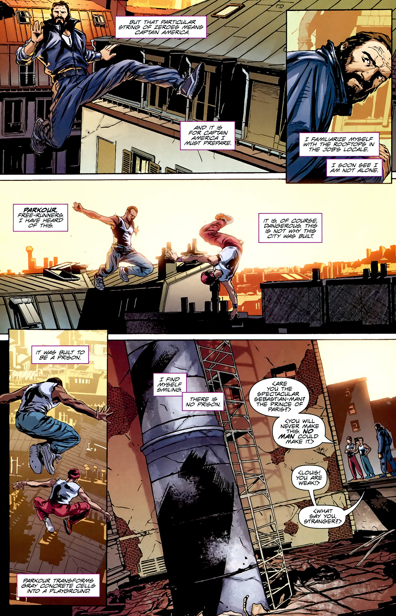 Read online Captain America And Batroc comic -  Issue # Full - 5