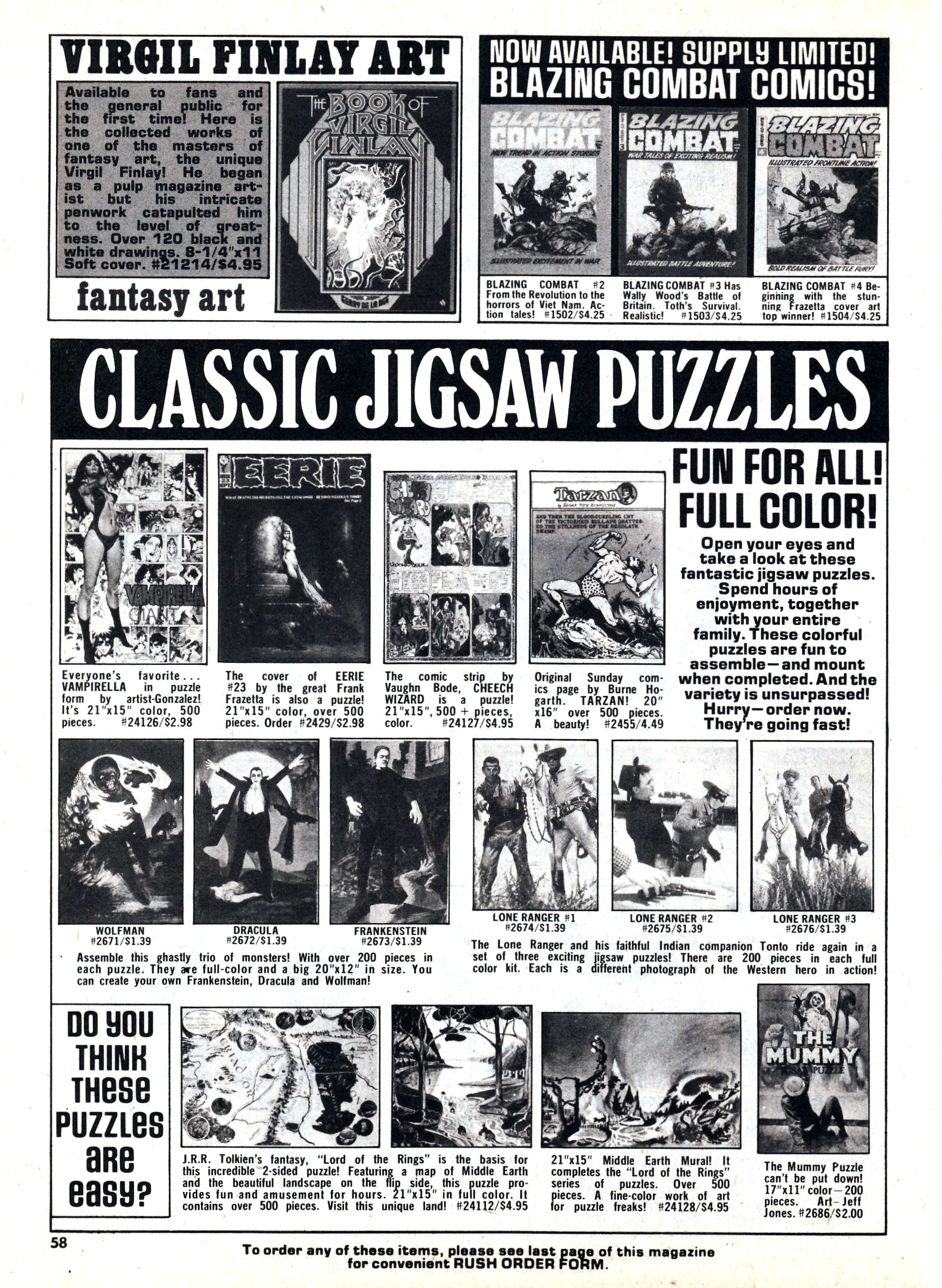 Read online Vampirella (1969) comic -  Issue #56 - 58