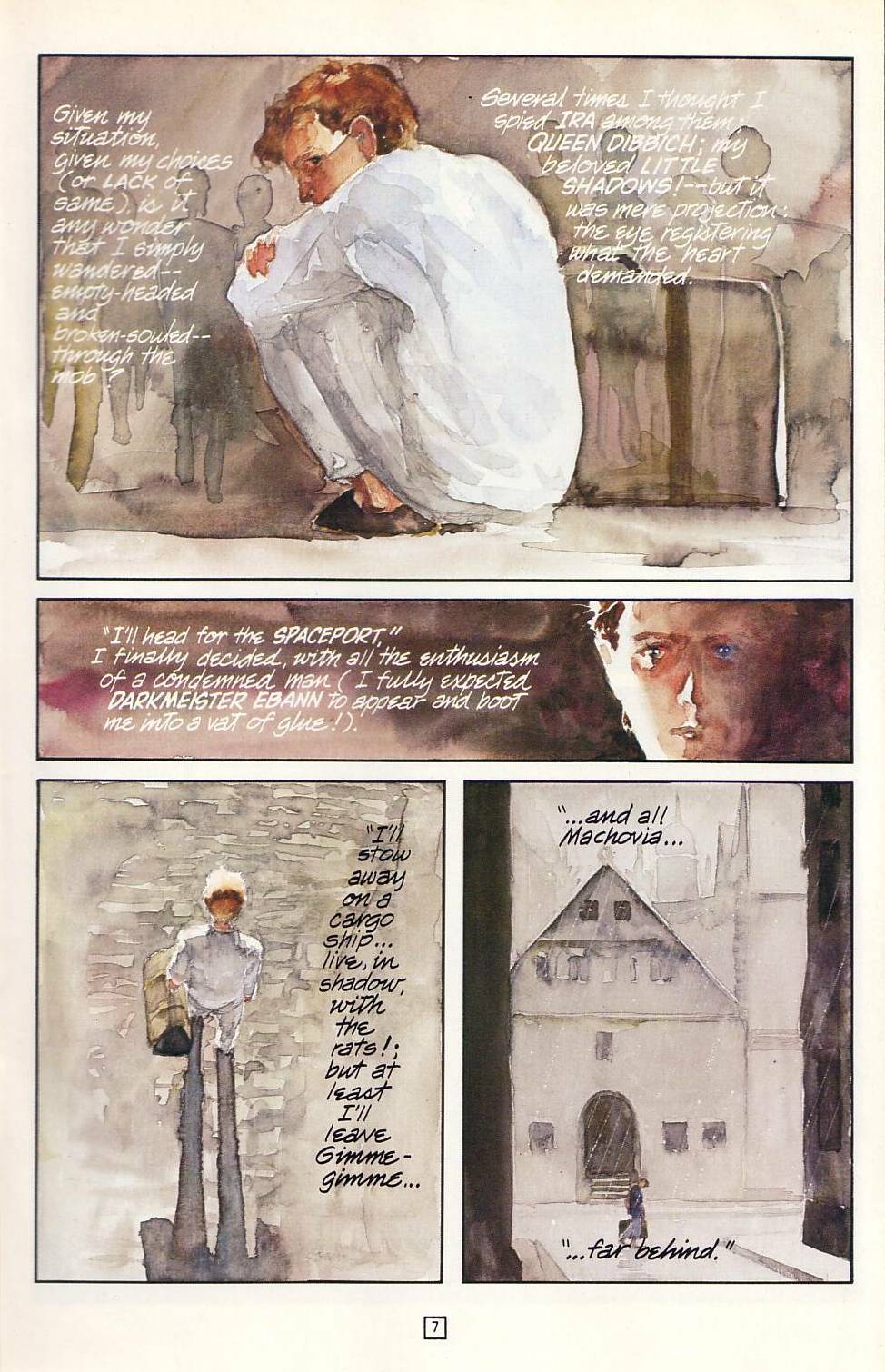 Read online Moonshadow comic -  Issue #8 - 9