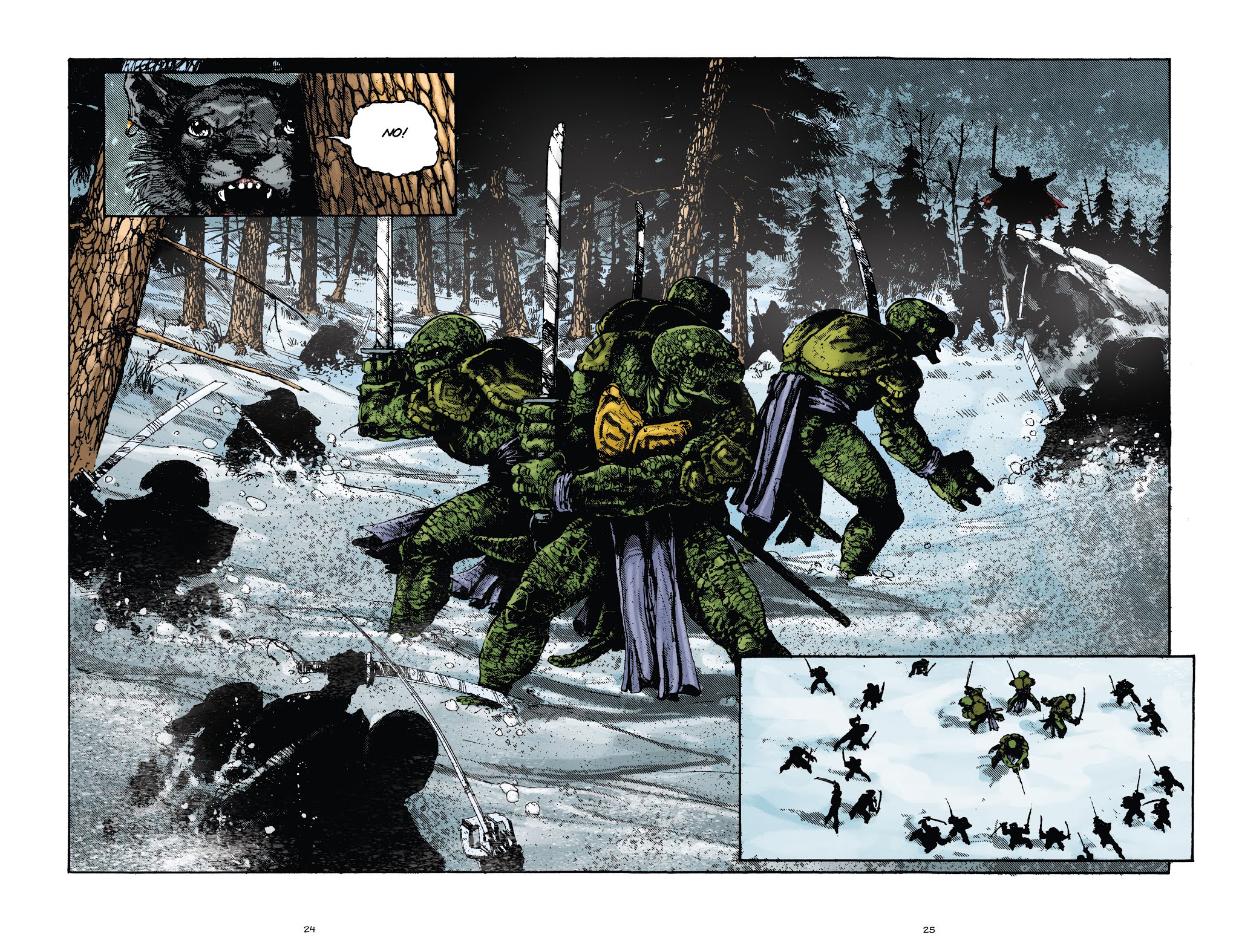 Read online Teenage Mutant Ninja Turtles Legends: Soul's Winter By Michael Zulli comic -  Issue # TPB - 24