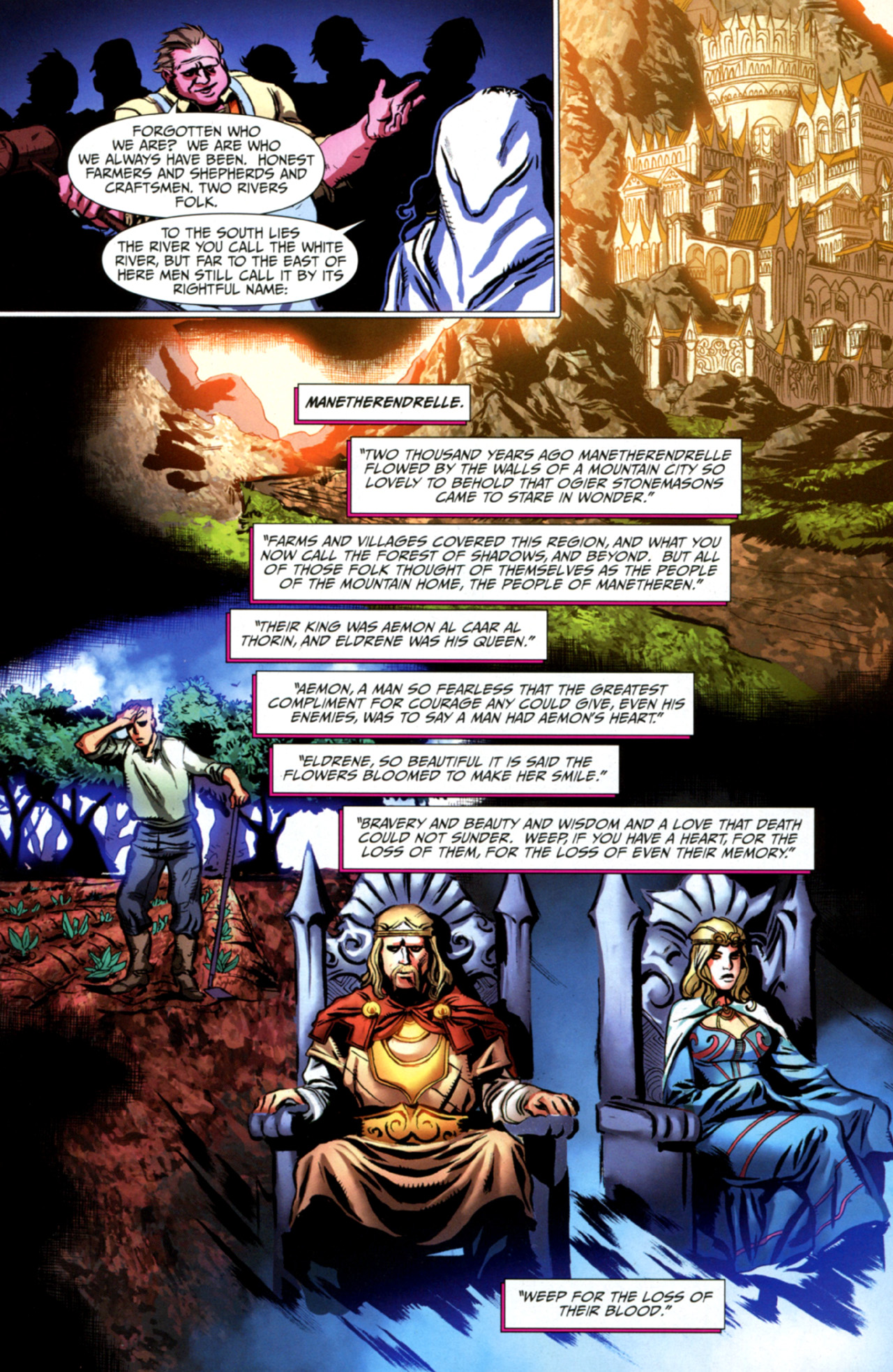 Read online Robert Jordan's Wheel of Time: The Eye of the World comic -  Issue #6 - 7