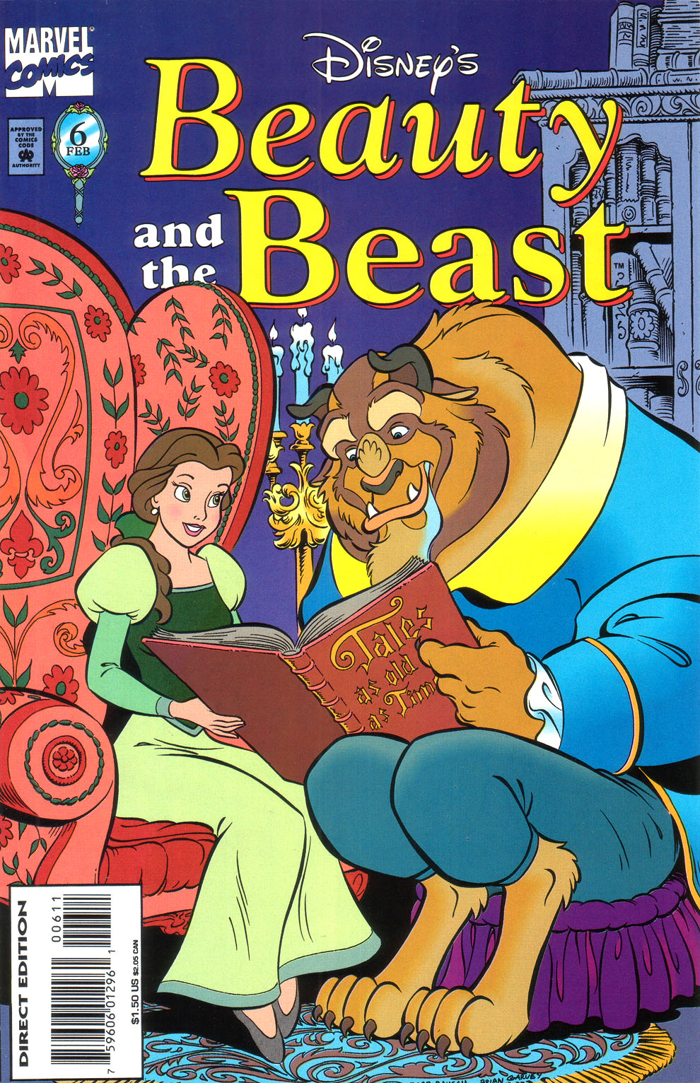 Read online Disney's Beauty and the Beast comic -  Issue #6 - 1