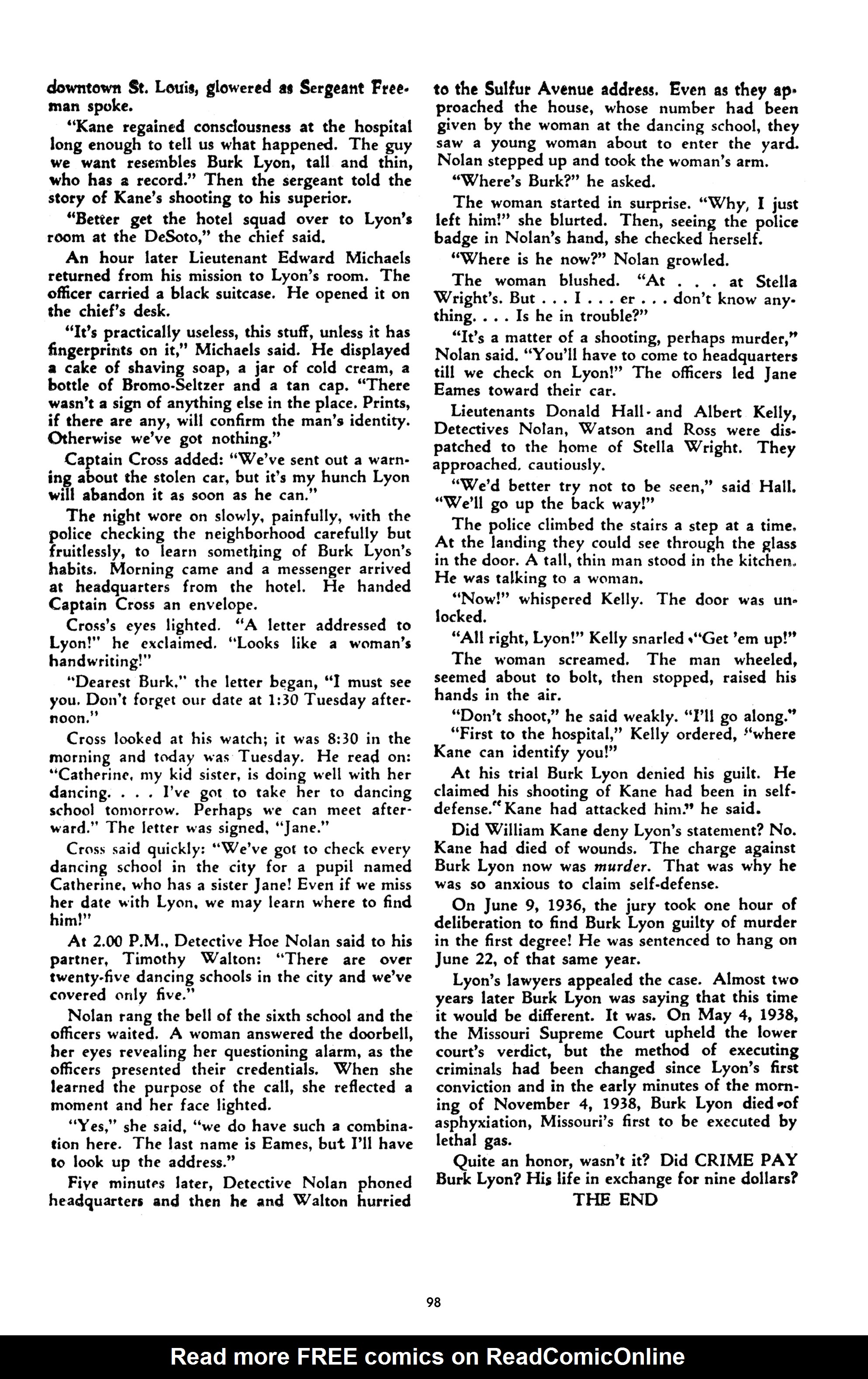 Read online Crime Does Not Pay Archives comic -  Issue # TPB 9 (Part 1) - 100