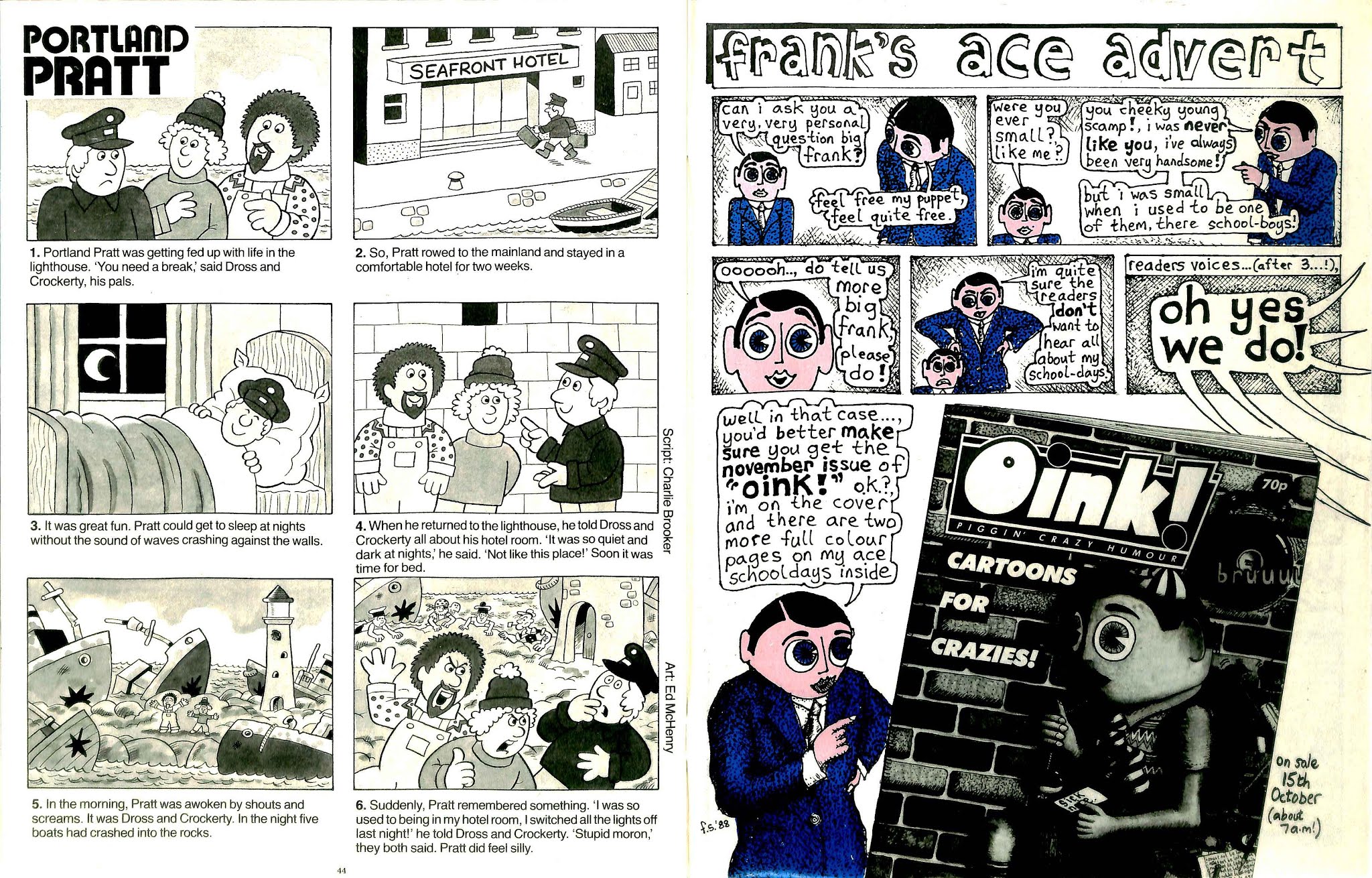 Read online Oink! comic -  Issue #67 - 23