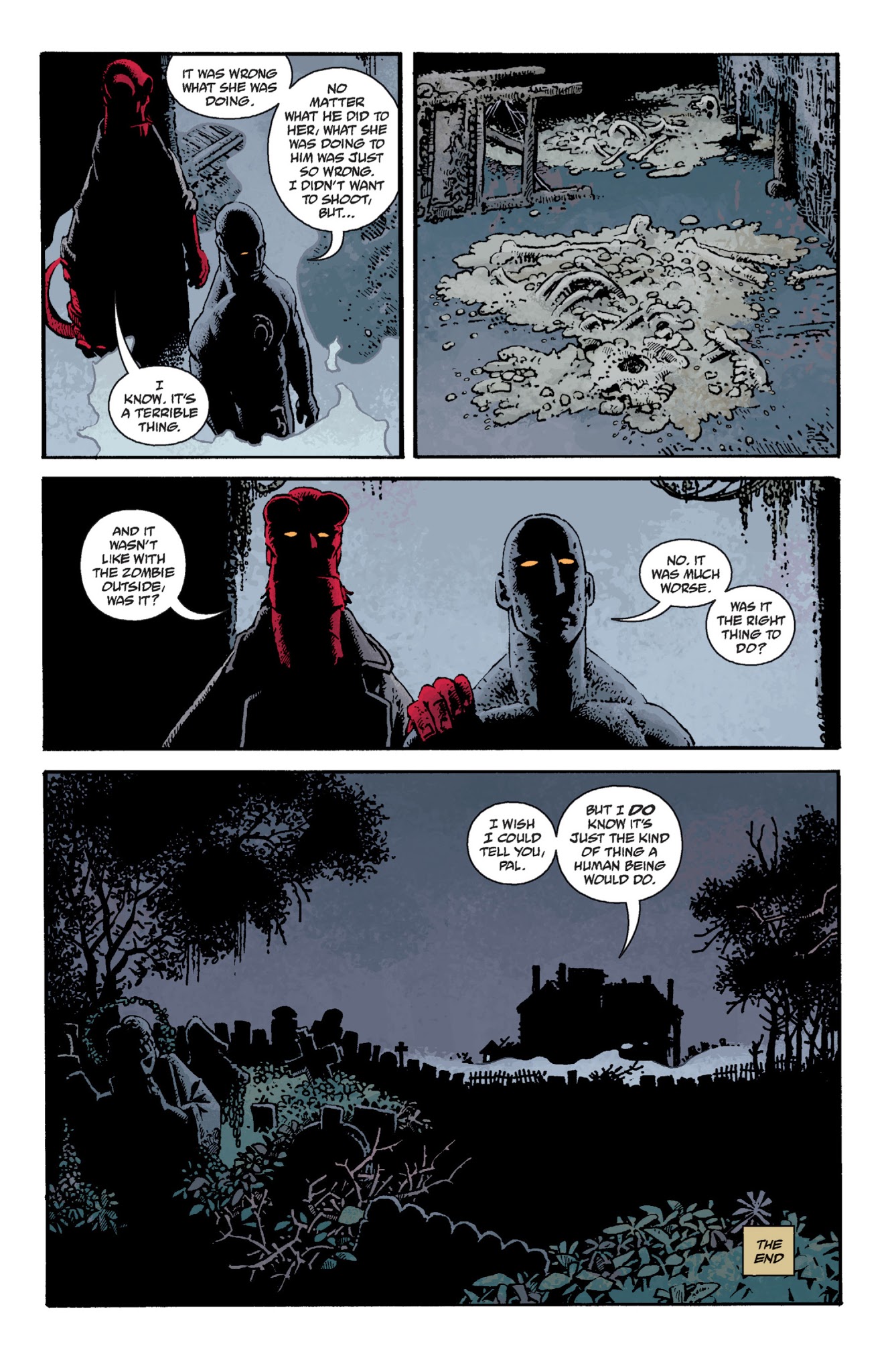 Read online B.P.R.D.: Being Human comic -  Issue # TPB - 114