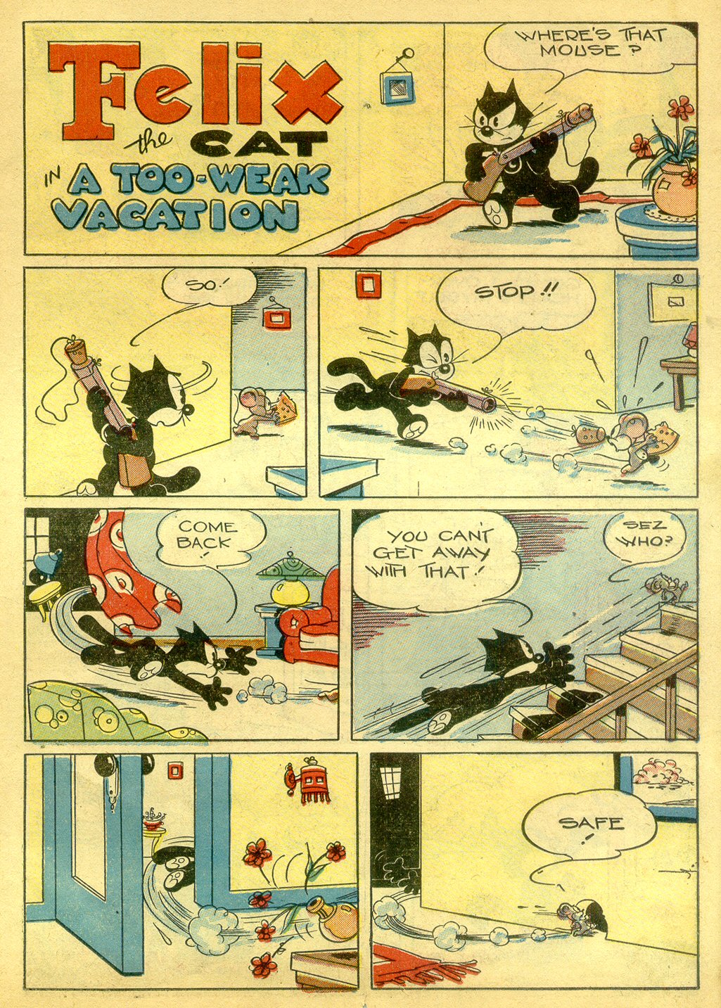 Read online Felix the Cat (1948) comic -  Issue #4 - 17