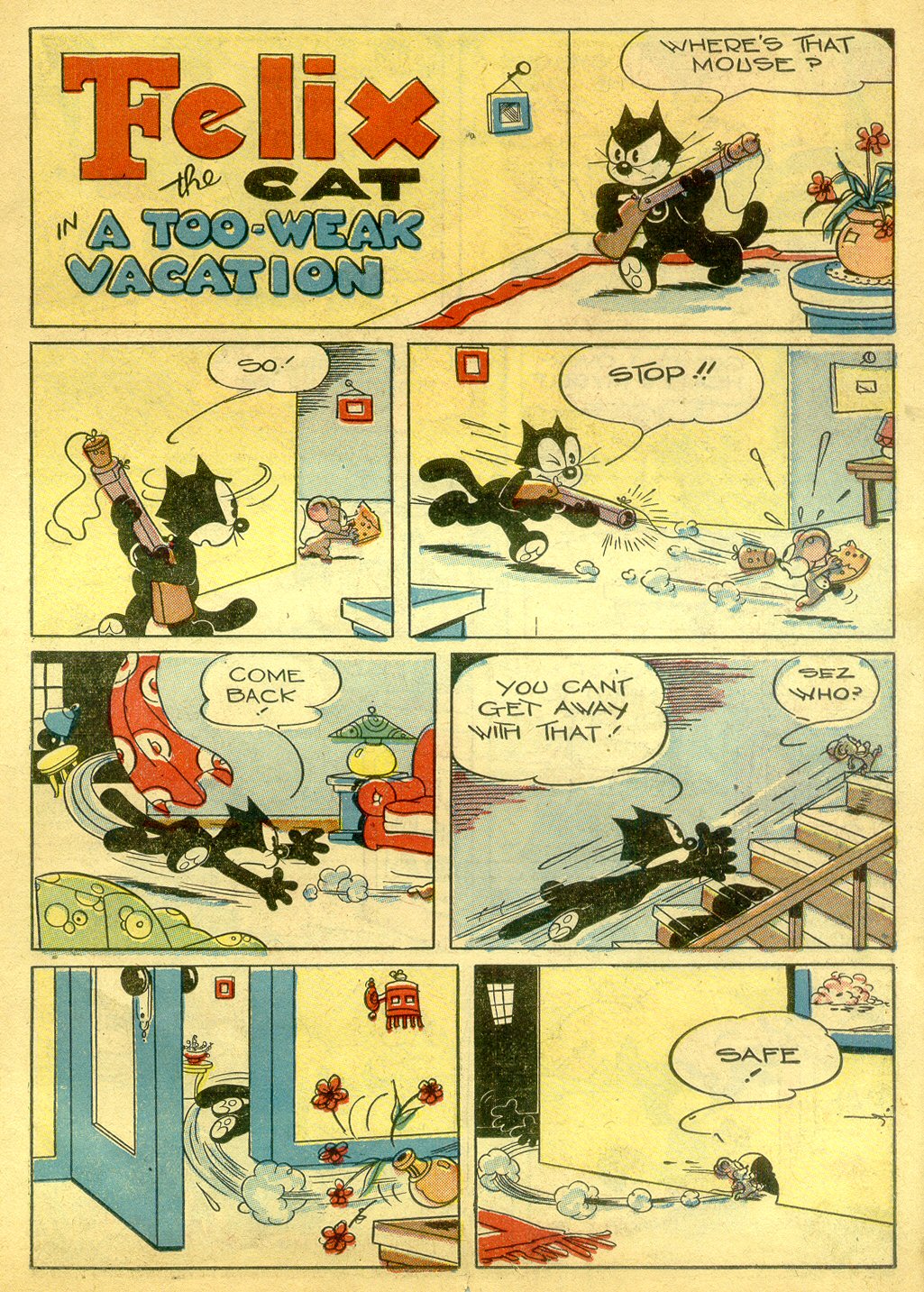 Read online Felix the Cat (1948) comic -  Issue #4 - 17