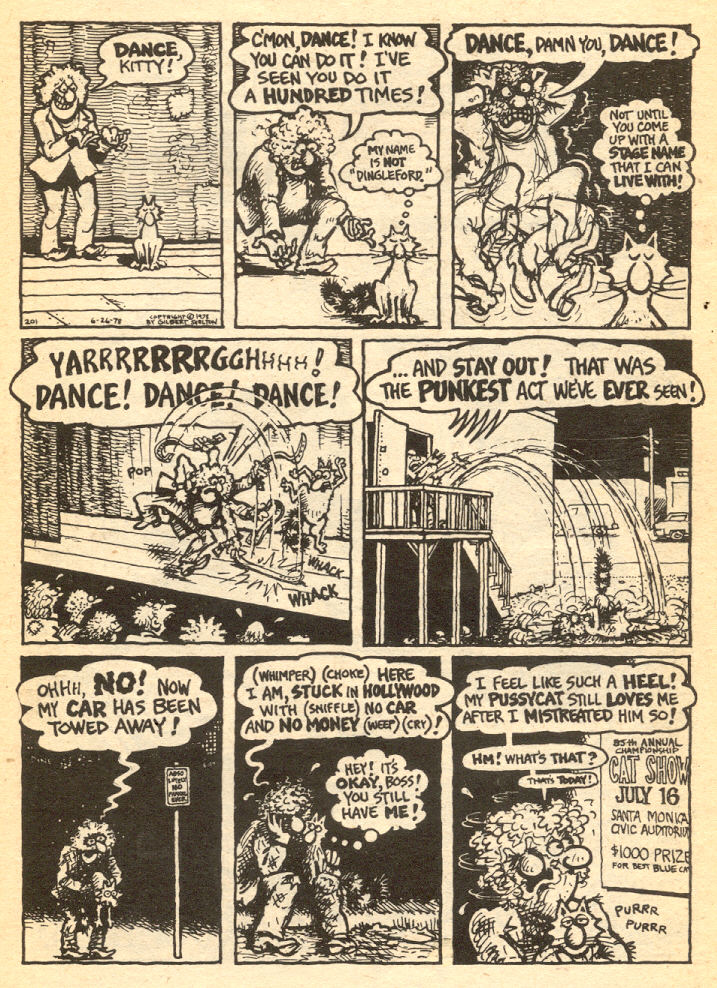 Read online Adventures of Fat Freddy's Cat comic -  Issue #4 - 9