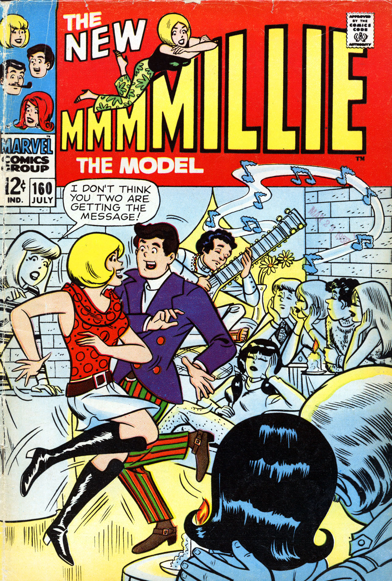 Read online Millie the Model comic -  Issue #160 - 1