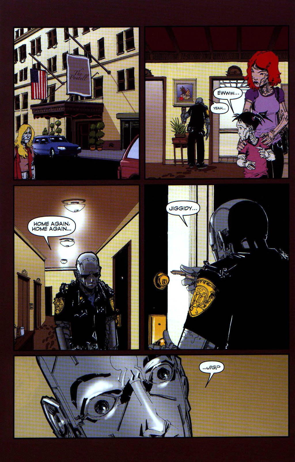 Read online NYC Mech comic -  Issue #4 - 16