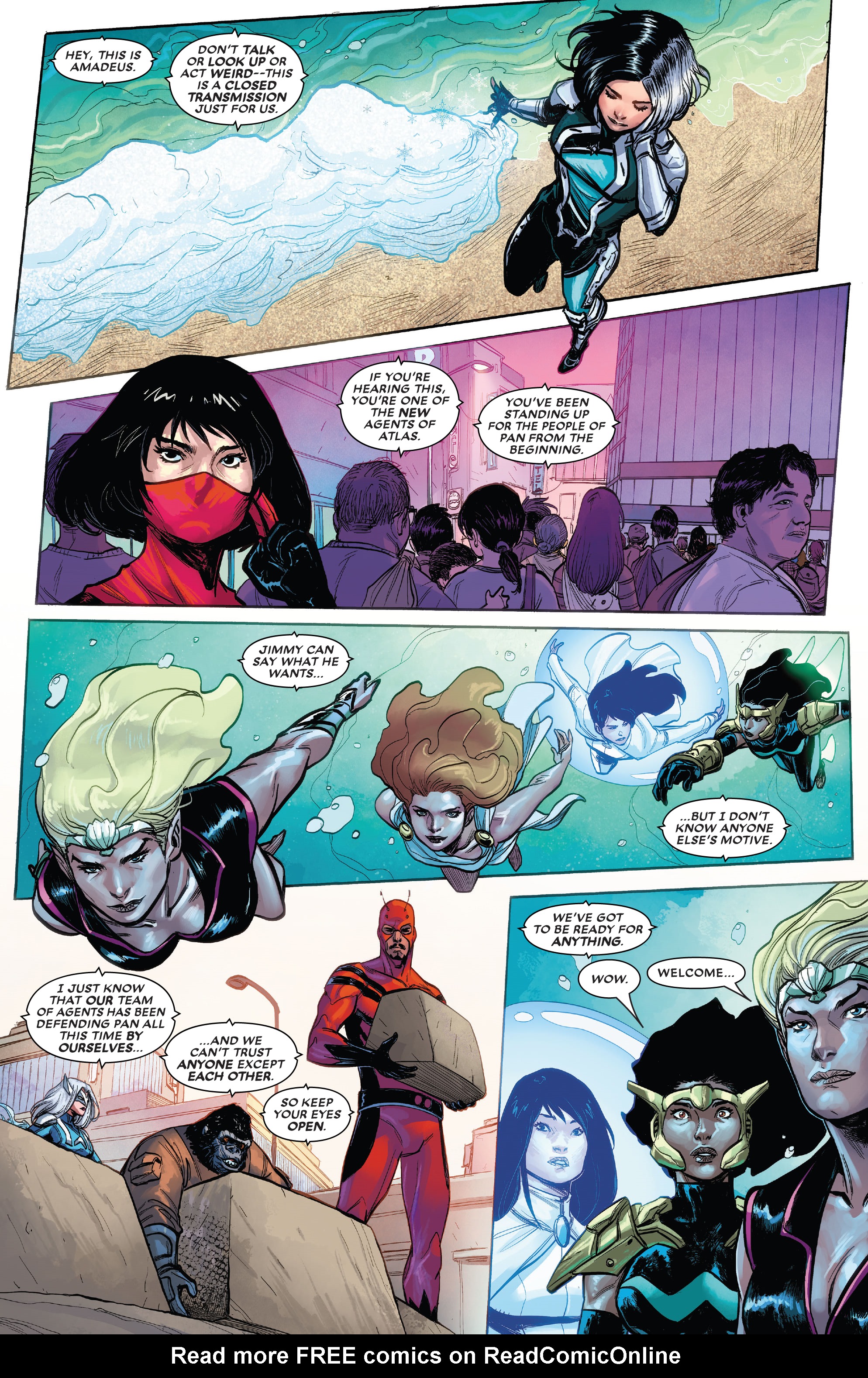 Read online Atlantis Attacks comic -  Issue #2 - 10