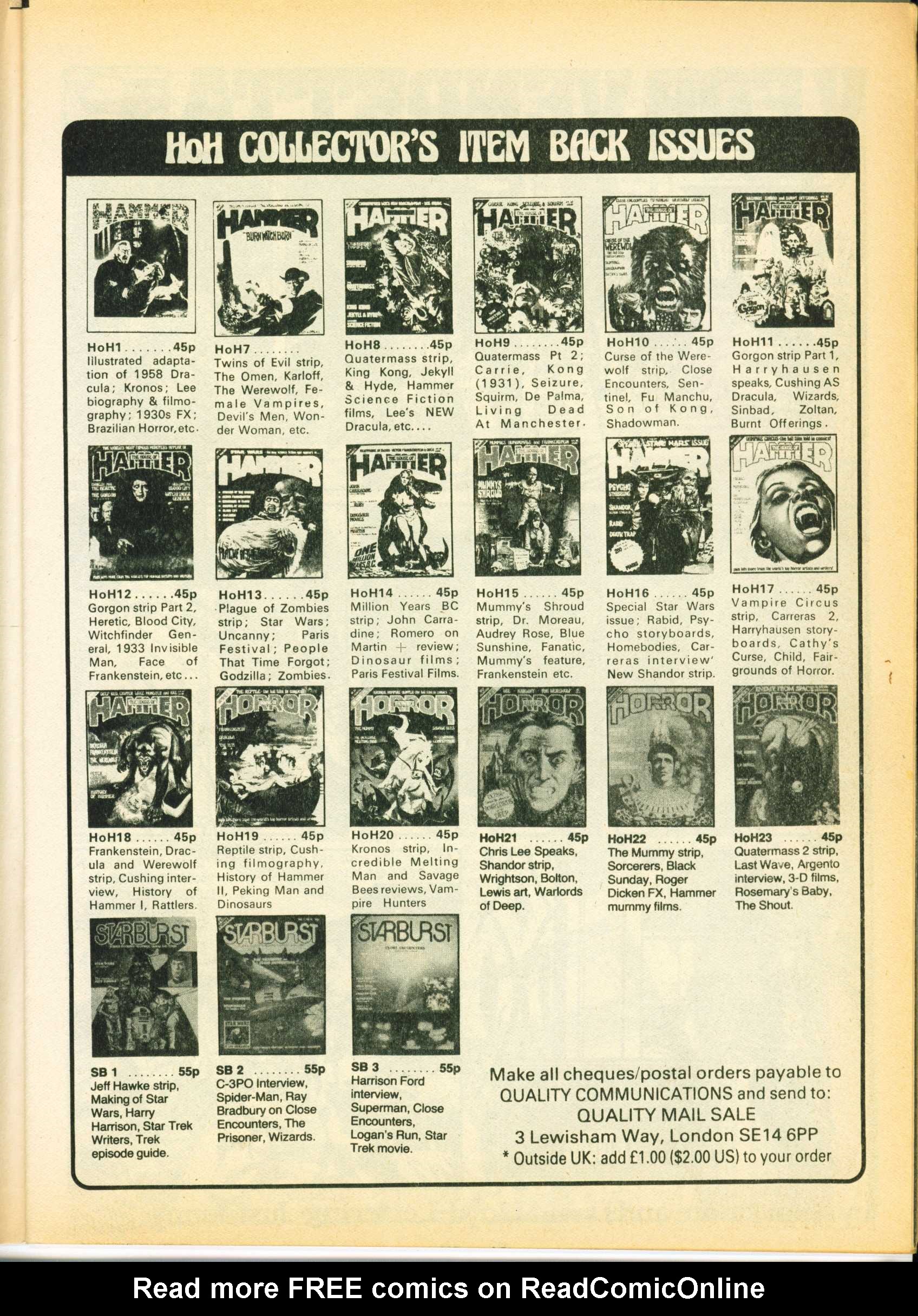 Read online Warrior comic -  Issue #10 - 11