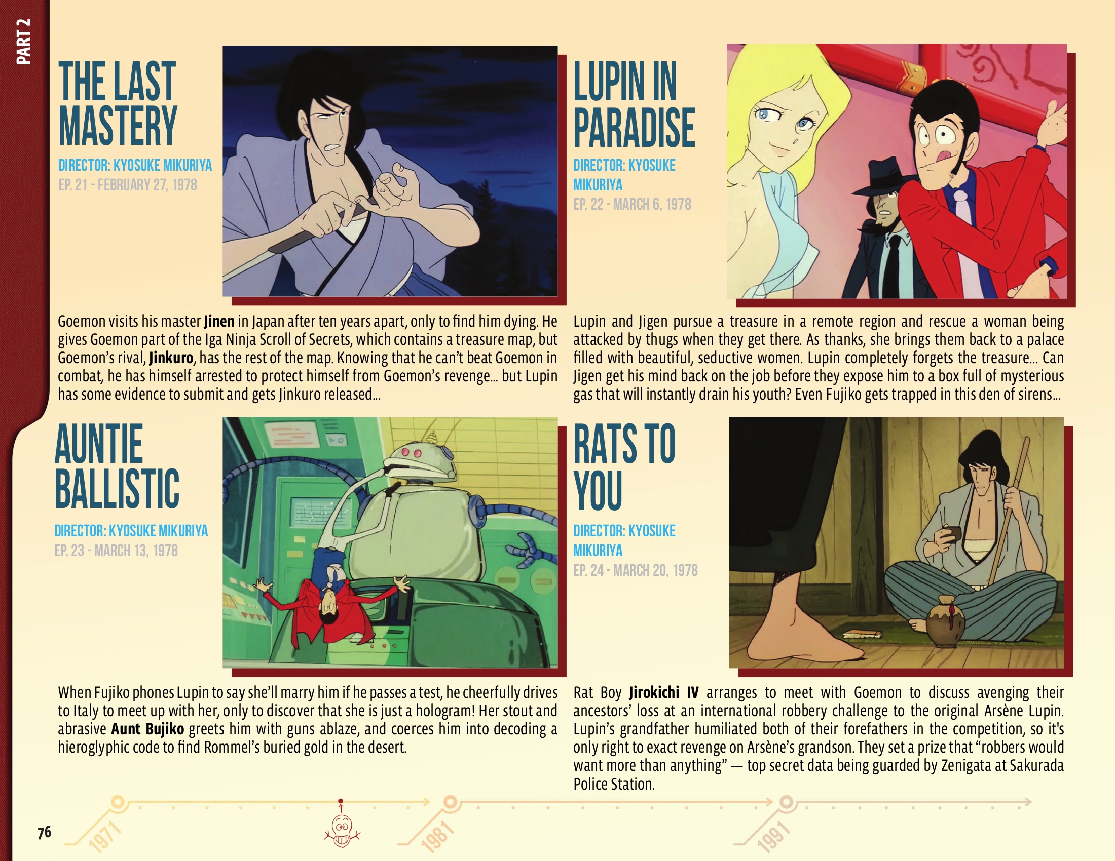 Read online 50 Animated Years of Lupin III comic -  Issue # TPB (Part 1) - 77