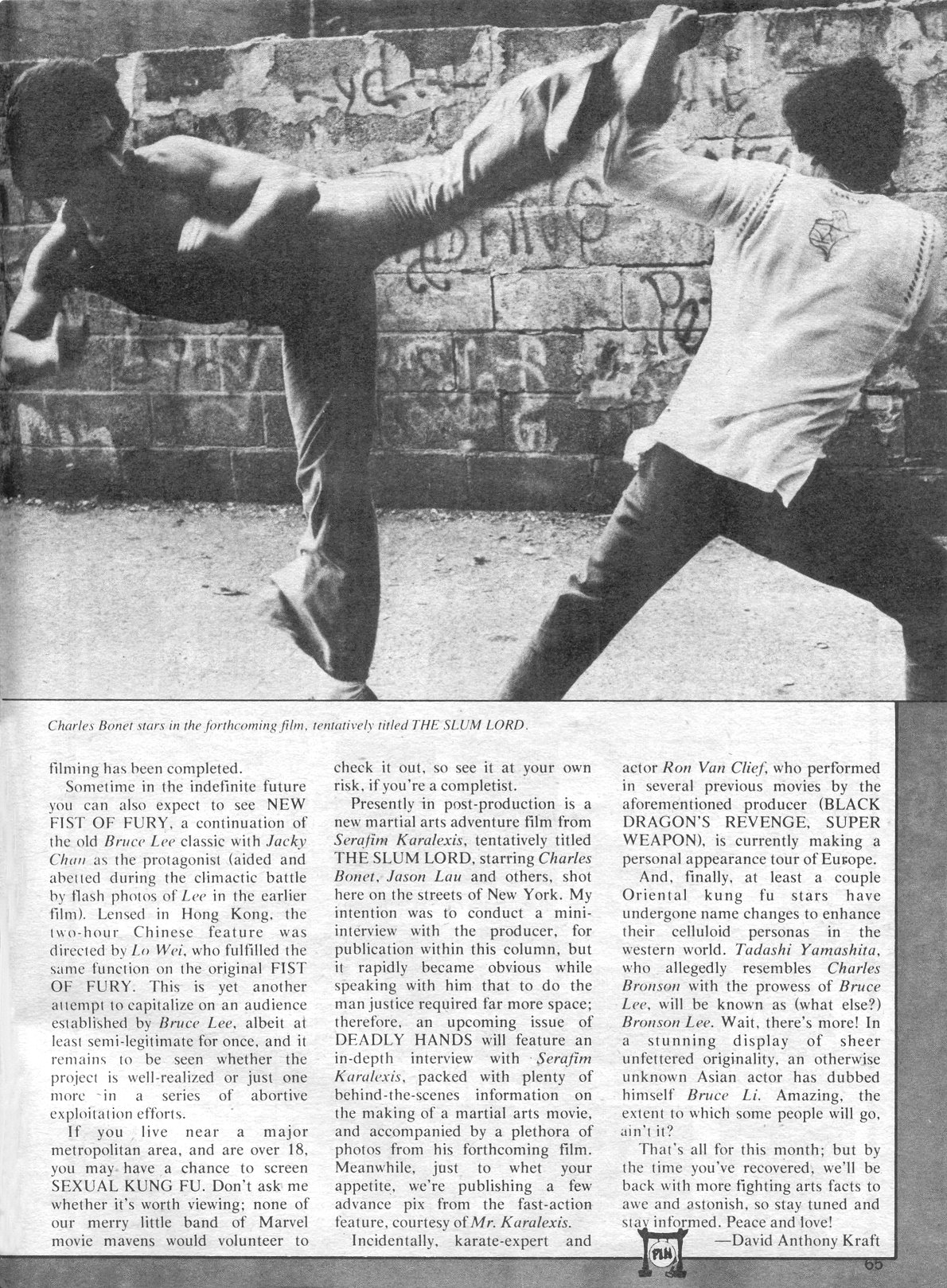 Read online The Deadly Hands of Kung Fu comic -  Issue #30 - 64