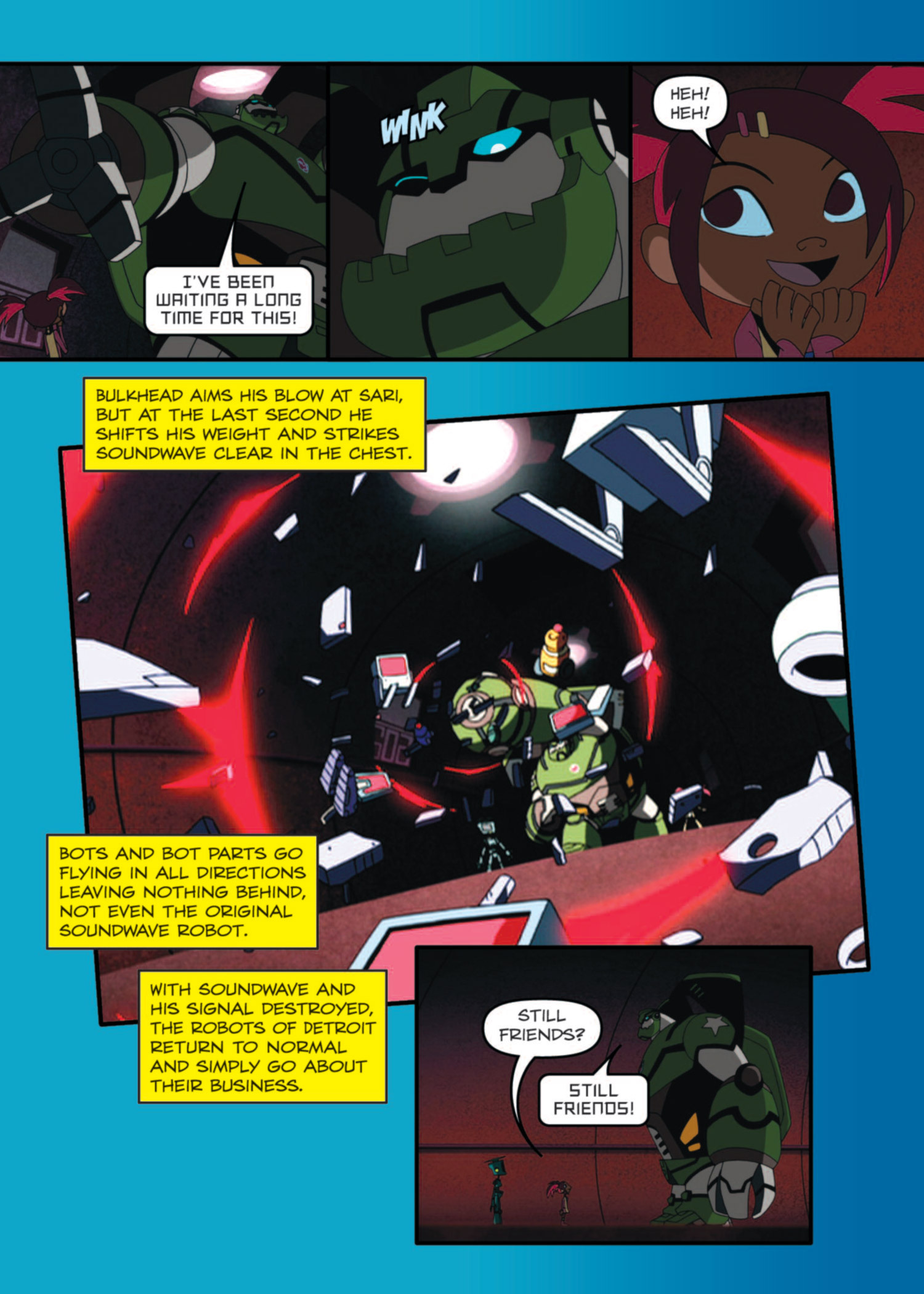 Read online Transformers Animated comic -  Issue #4 - 95