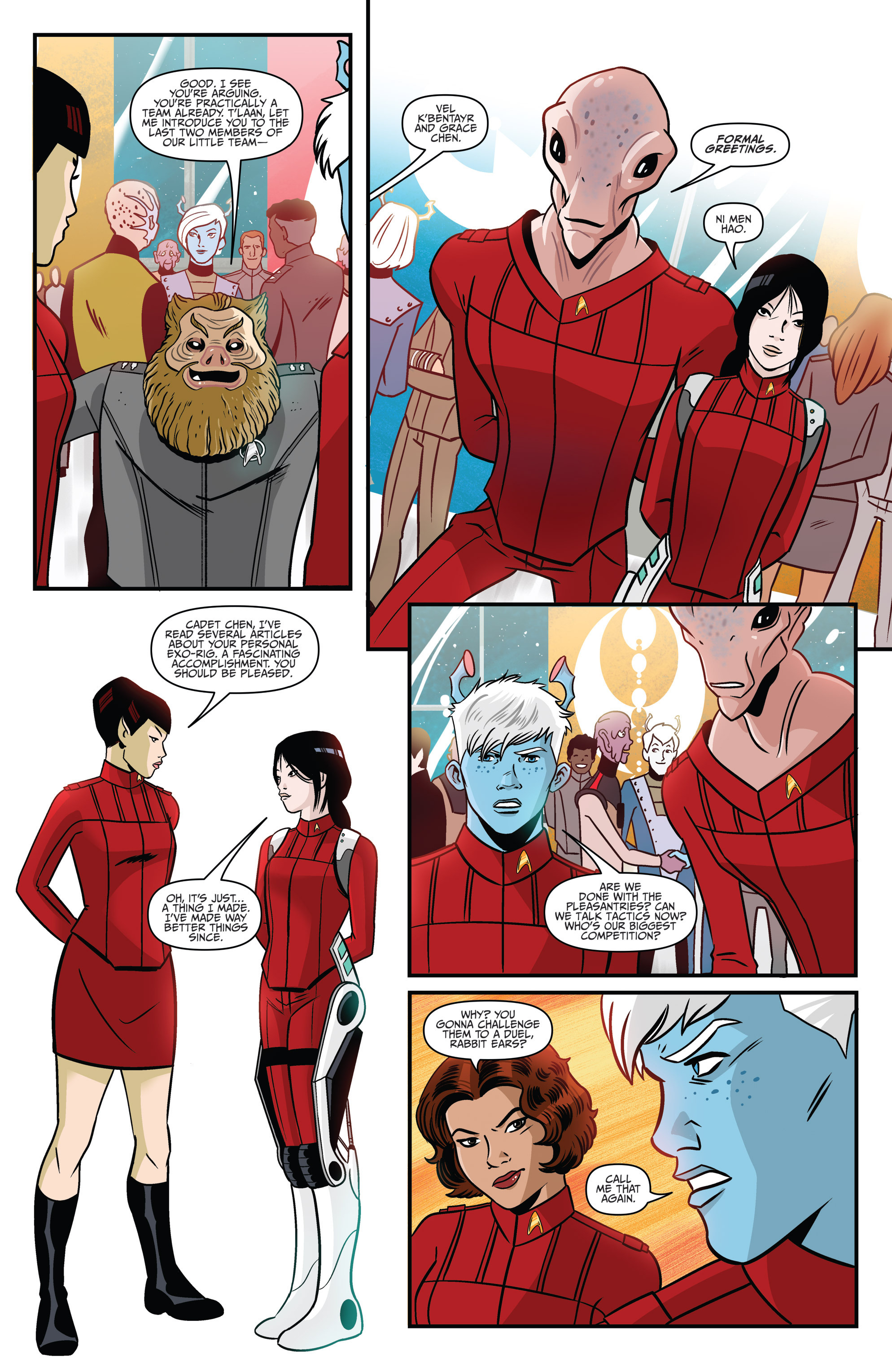 Read online Star Trek: Starfleet Academy (2015) comic -  Issue #1 - 18