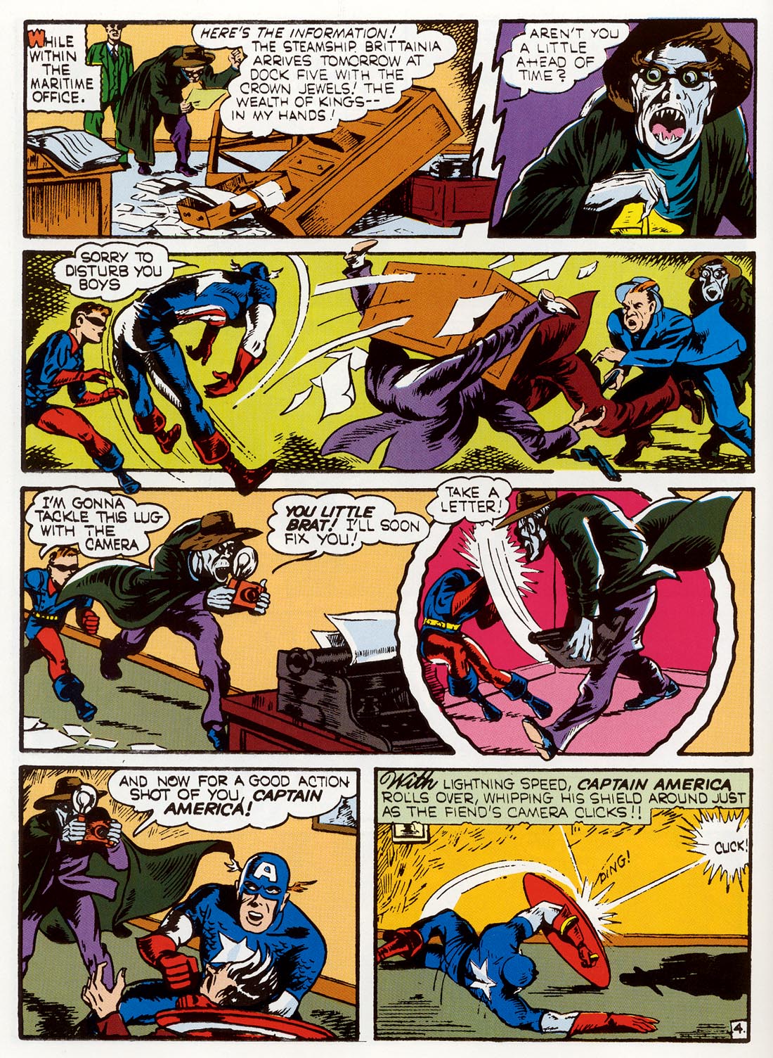 Captain America Comics 6 Page 4