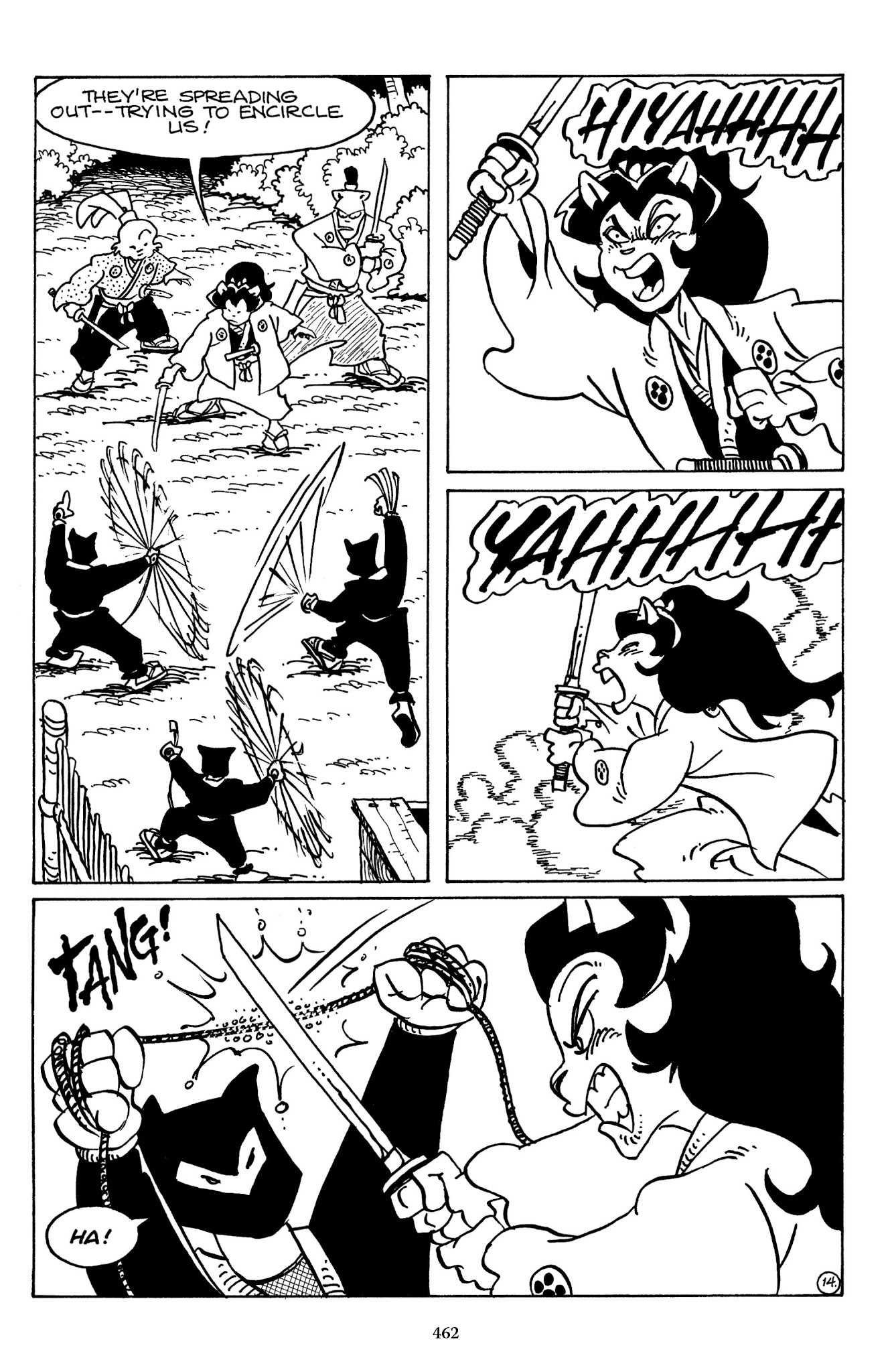 Read online The Usagi Yojimbo Saga comic -  Issue # TPB 5 - 456