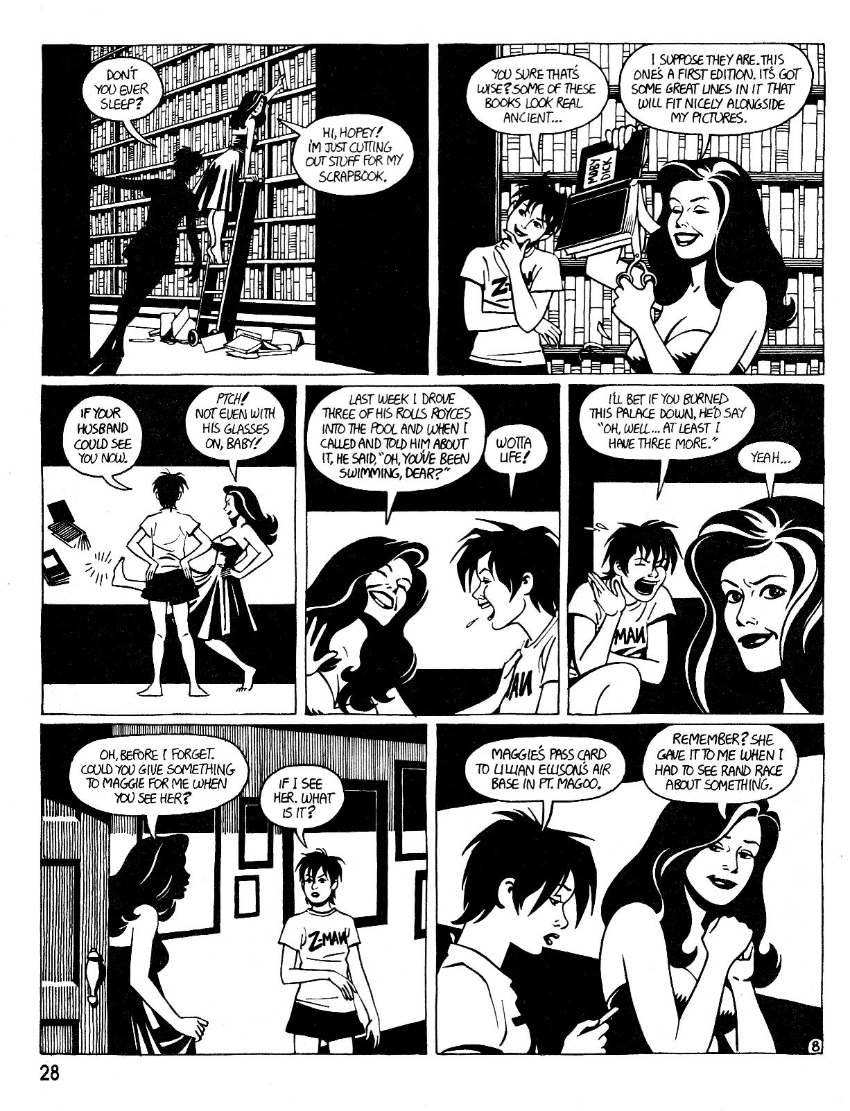 Read online Love and Rockets (1982) comic -  Issue #25 - 32