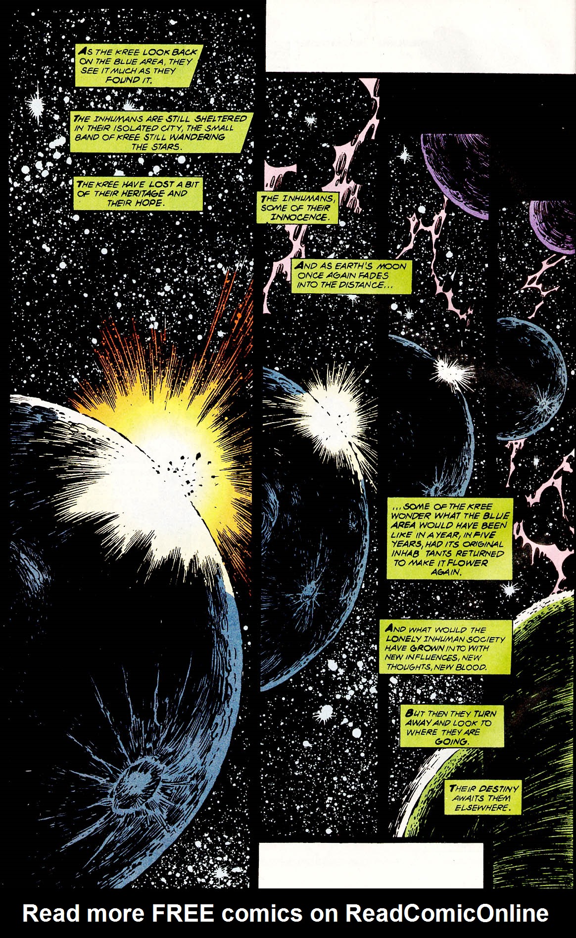 Read online Inhumans: The Great Refuge comic -  Issue # Full - 60