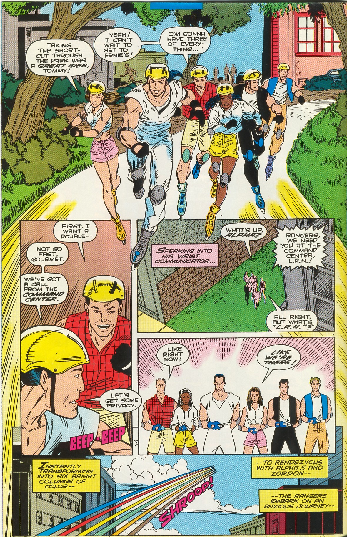 Read online Mighty Morphin' Power Rangers: The Movie comic -  Issue # Full - 8