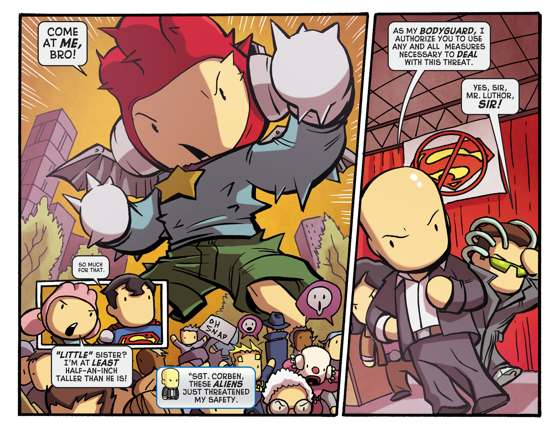 Read online Scribblenauts Unmasked: A Crisis of Imagination comic -  Issue #3 - 12