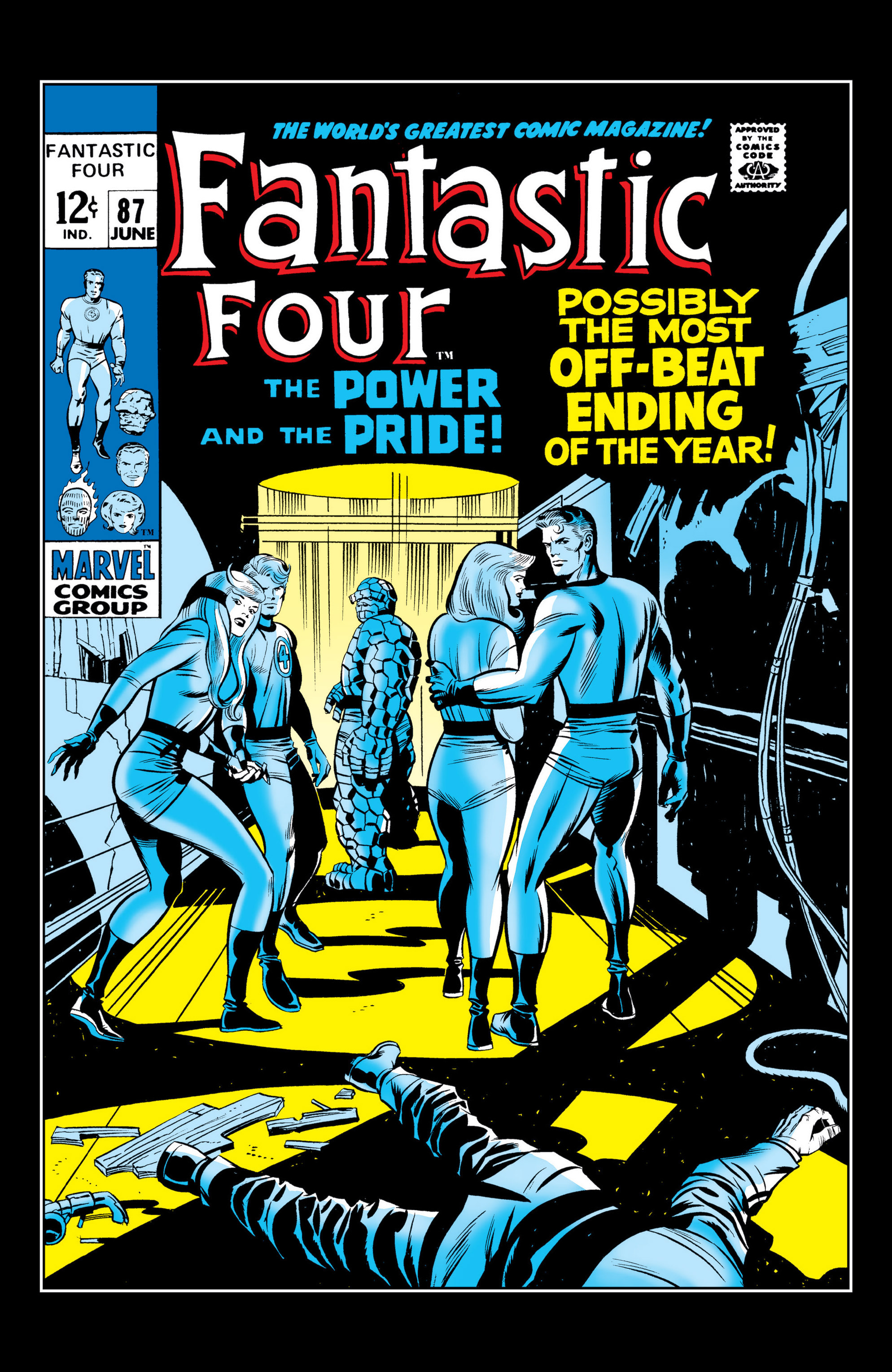 Read online Marvel Masterworks: The Fantastic Four comic -  Issue # TPB 9 (Part 2) - 11