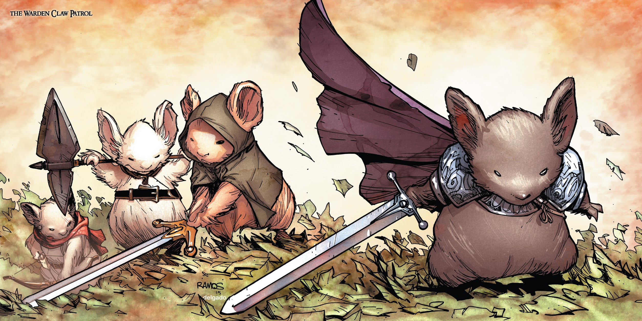 Read online Mouse Guard: Legends of the Guard Volume Three comic -  Issue # TPB - 125