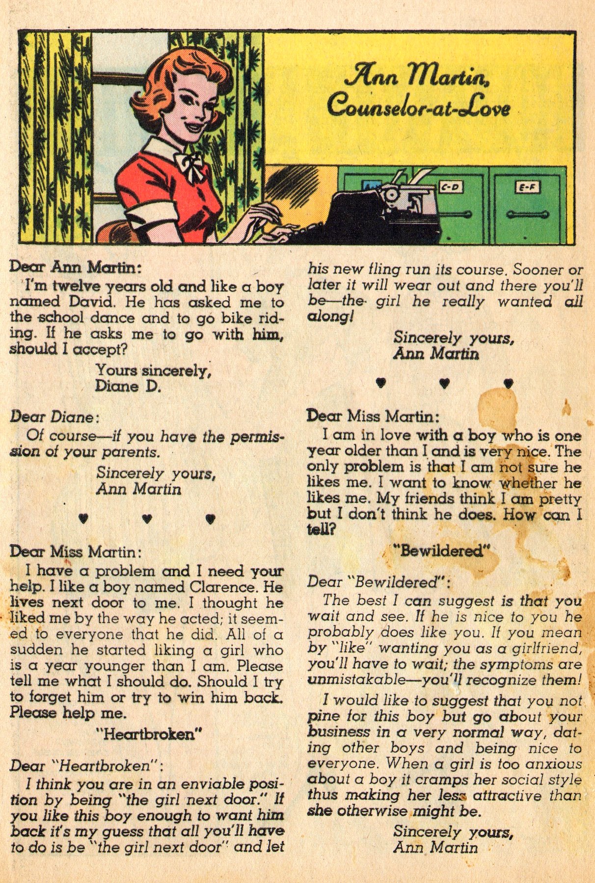 Read online Secret Hearts comic -  Issue #96 - 12