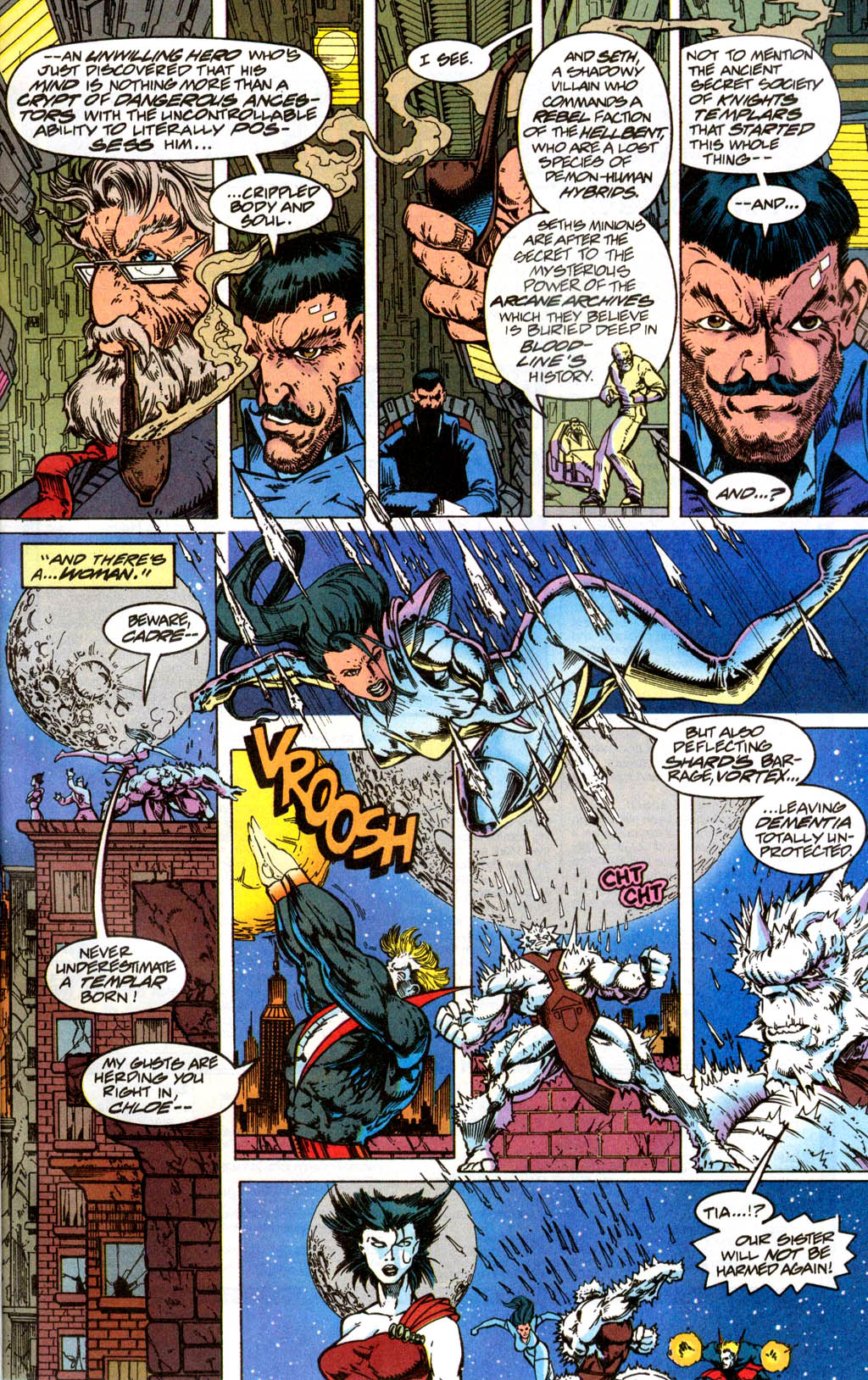 Read online Marc Spector: Moon Knight comic -  Issue #56 - 7