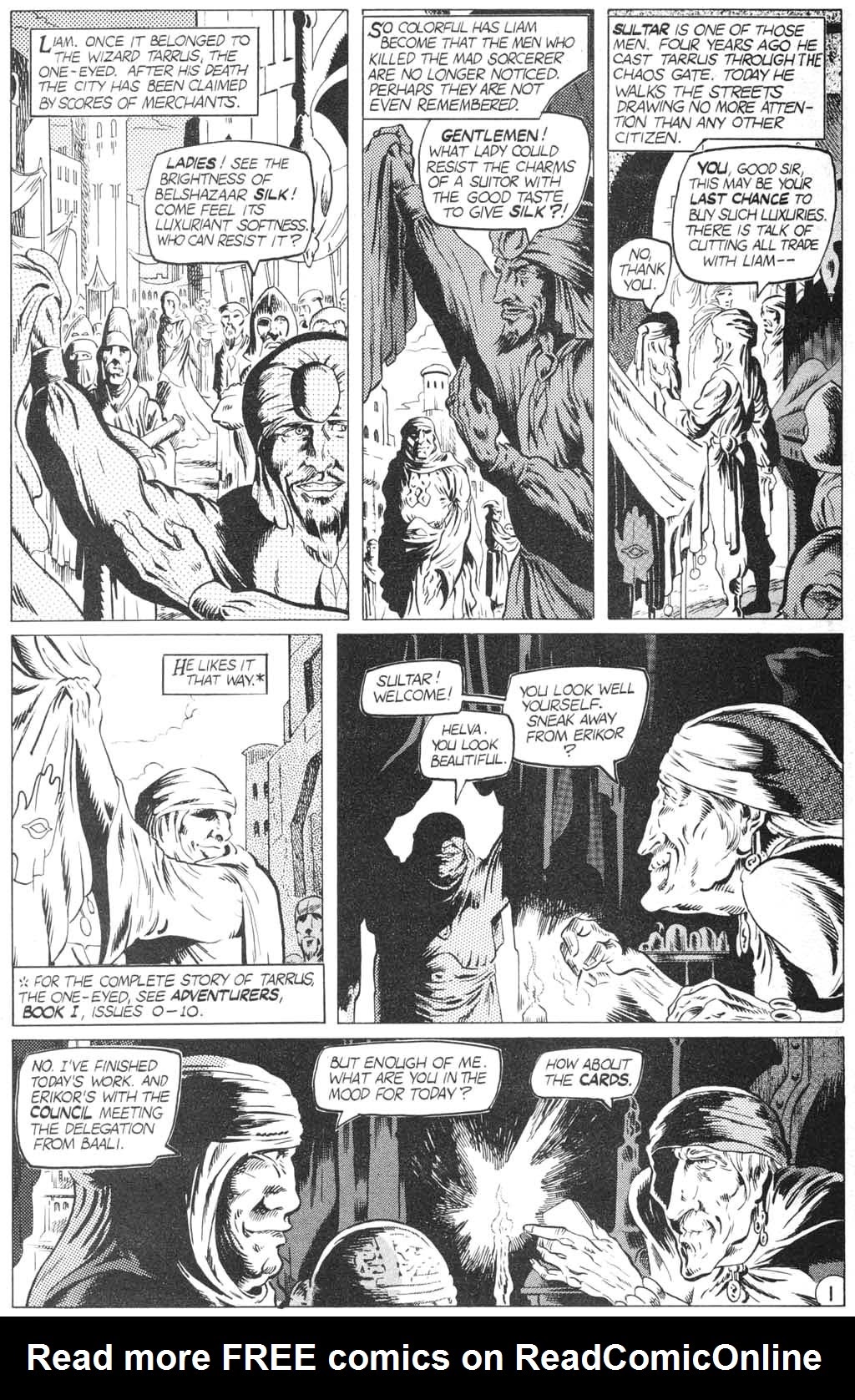 Read online Adventurers (1988) comic -  Issue #1 - 7