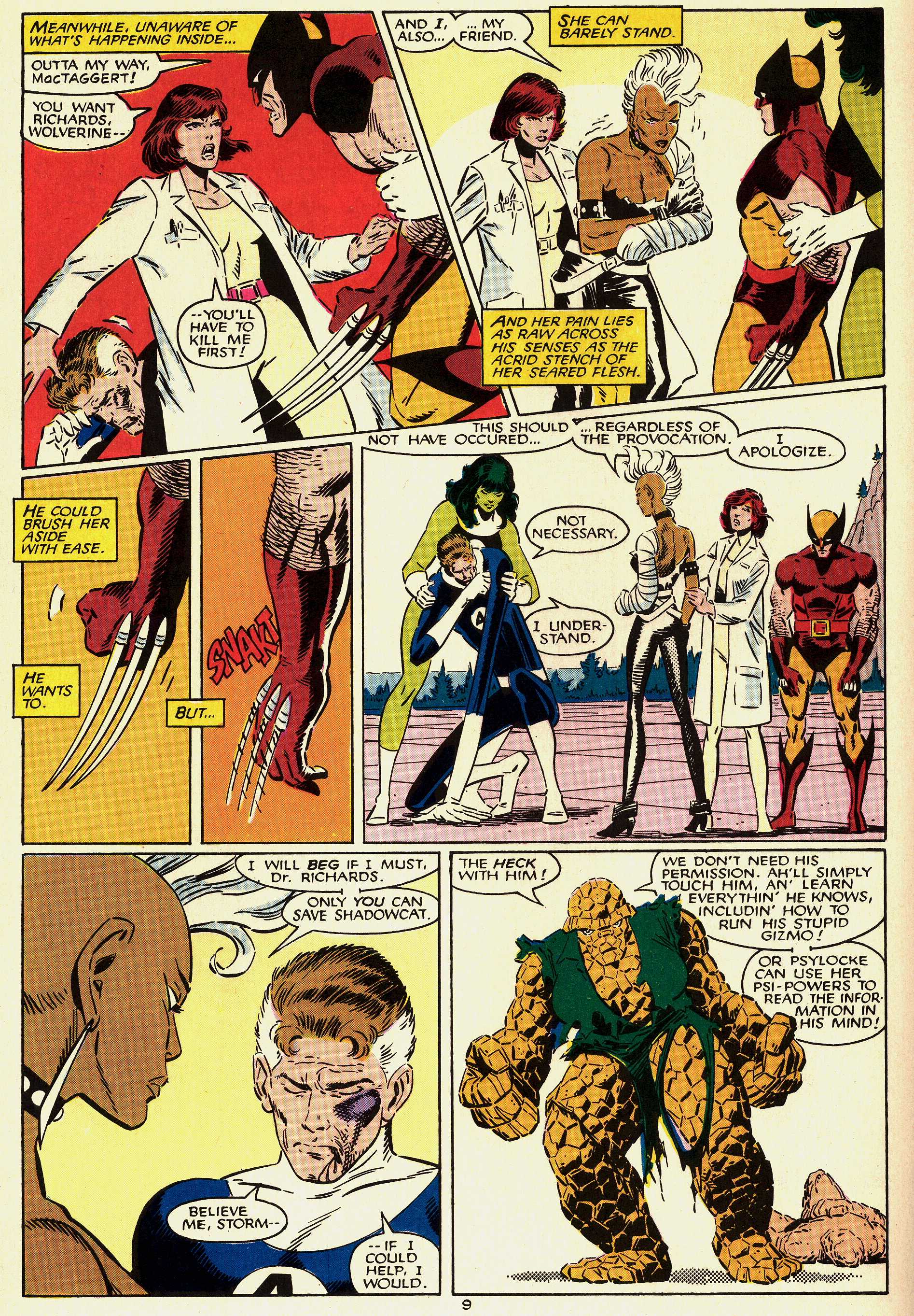 Read online Fantastic Four vs. X-Men comic -  Issue #2 - 10