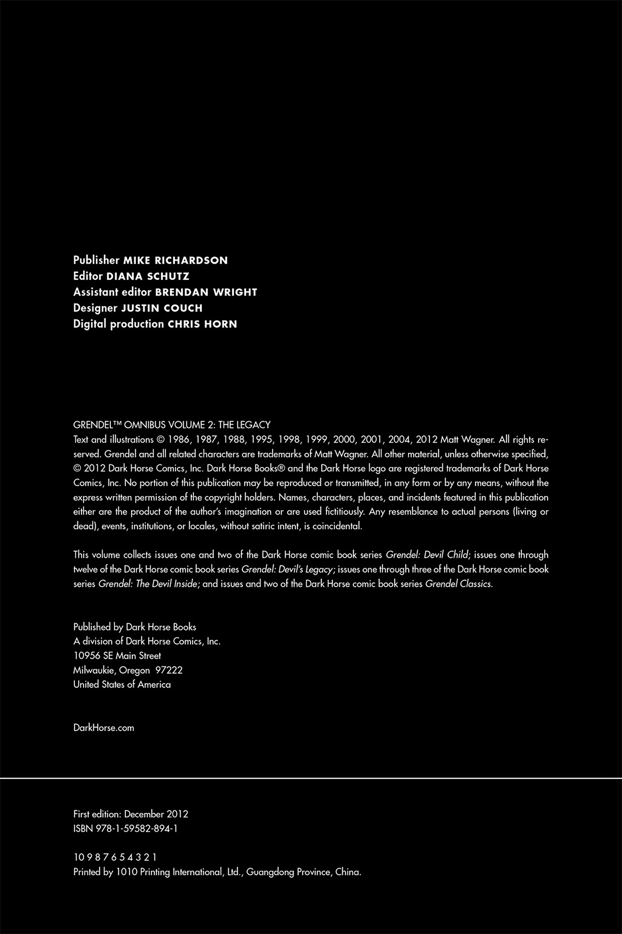 Read online Grendel Omnibus comic -  Issue # TPB_2 (Part 1) - 5