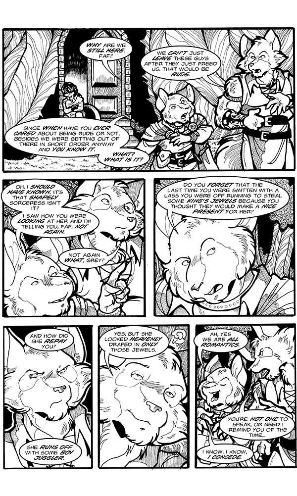 Read online Tall Tails: Thieves' Quest comic -  Issue #20 - 16