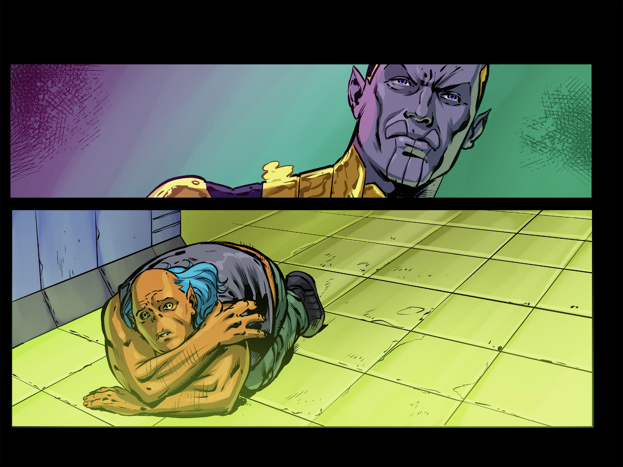 Read online Thanos: A God Up There Listening comic -  Issue # TPB - 81