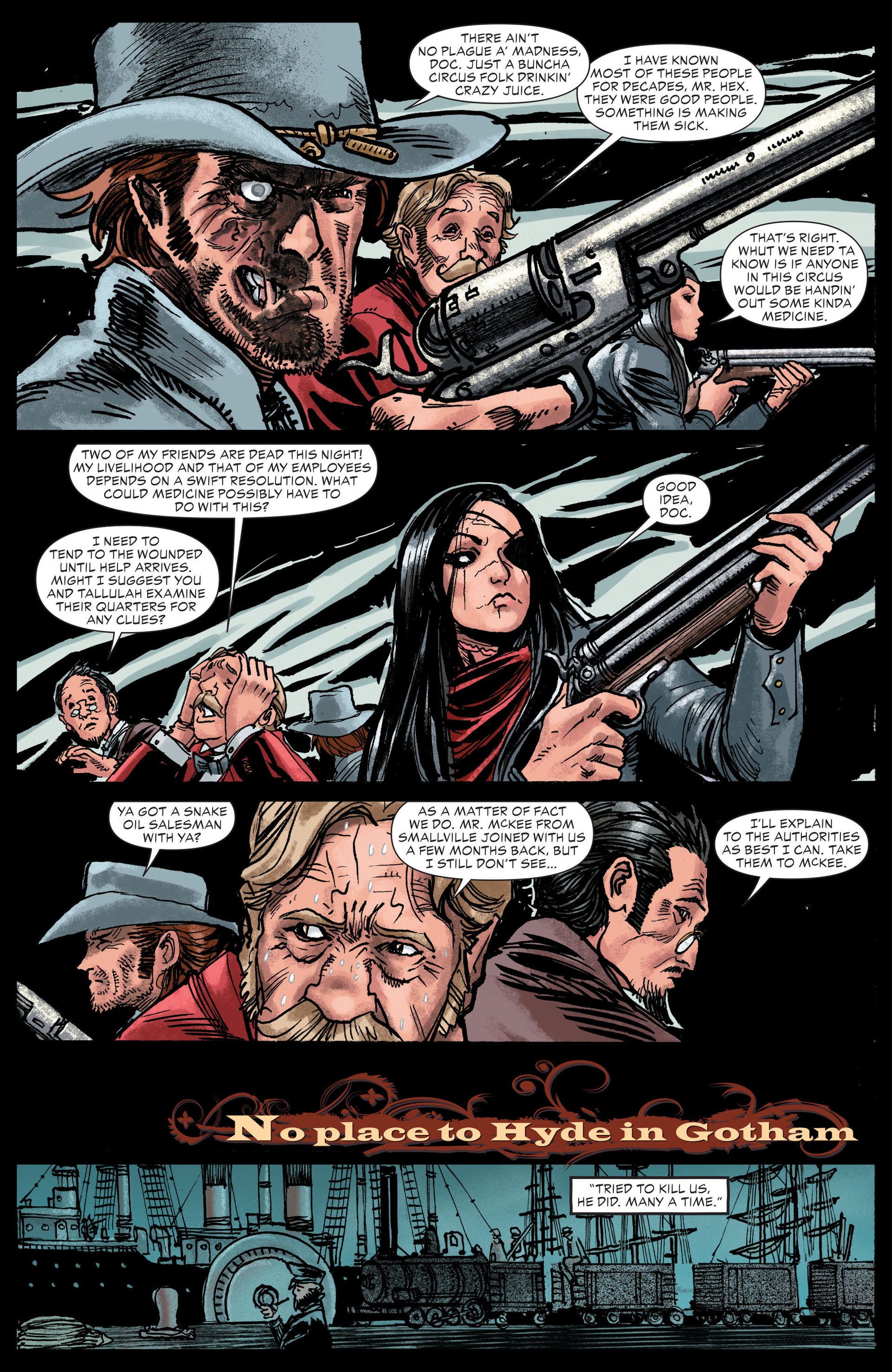 Read online All-Star Western (2011) comic -  Issue #13 - 19