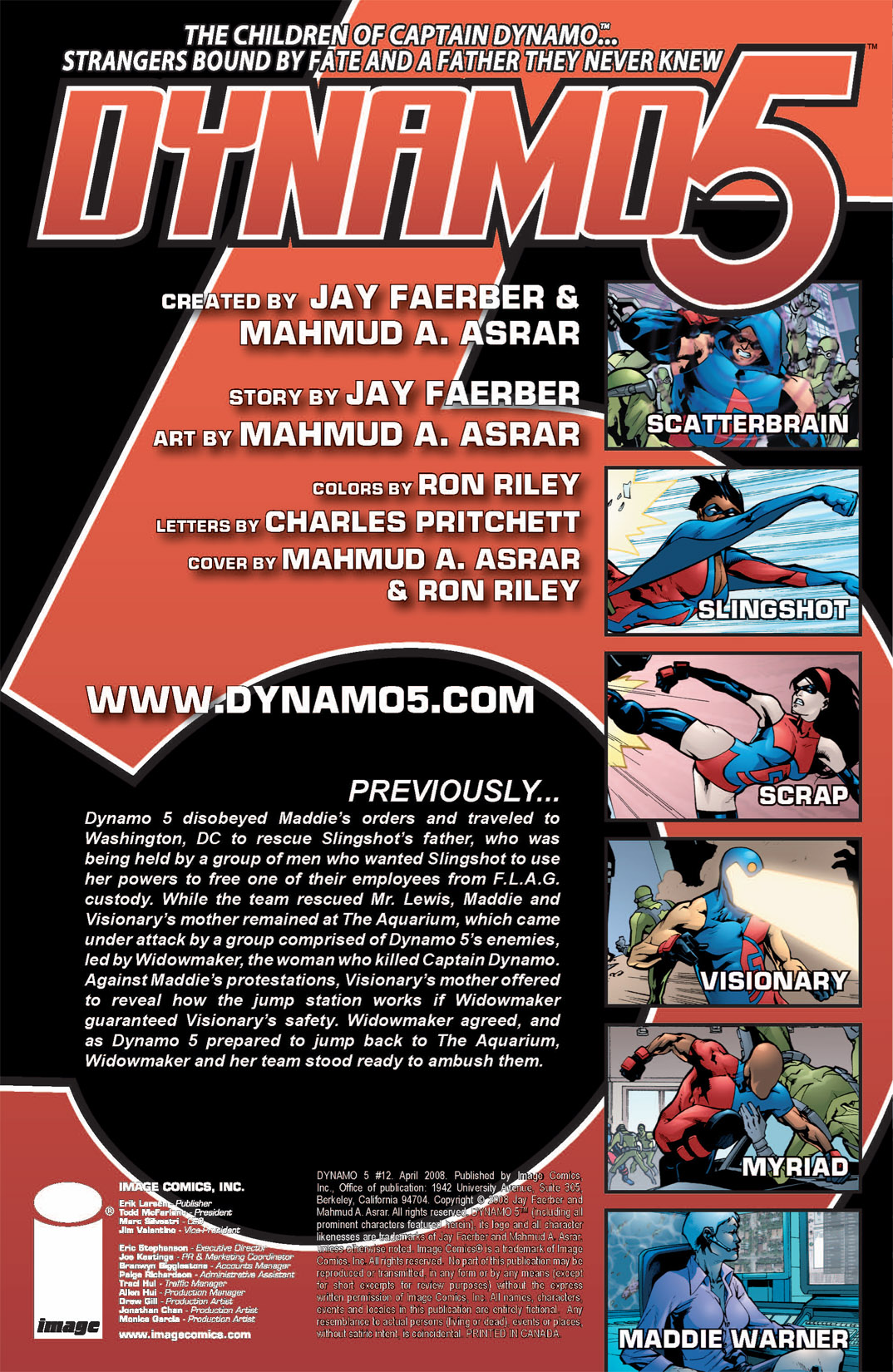 Read online Dynamo 5 comic -  Issue #12 - 3