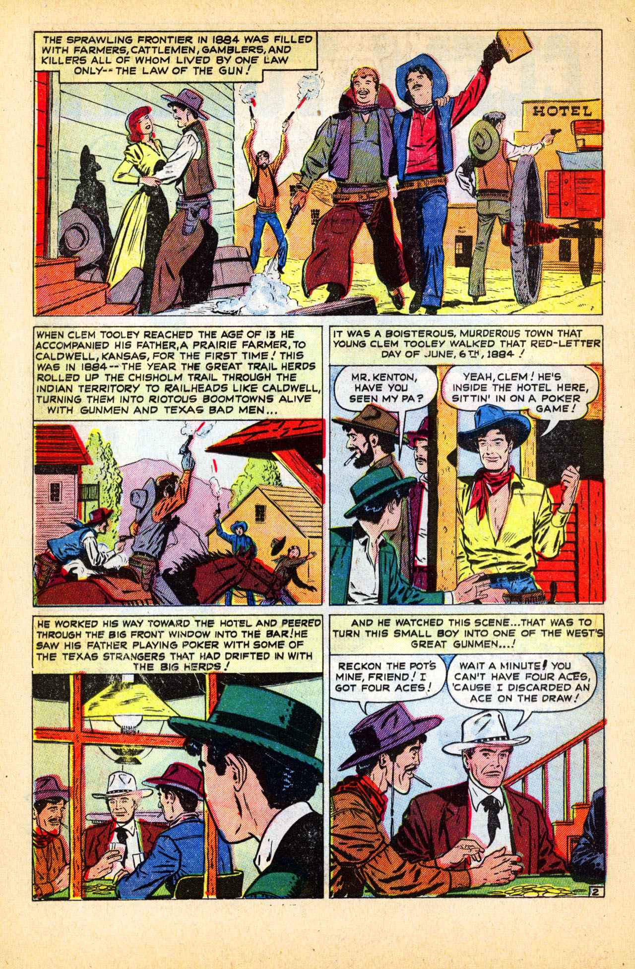 Read online Western Outlaws and Sheriffs comic -  Issue #64 - 4