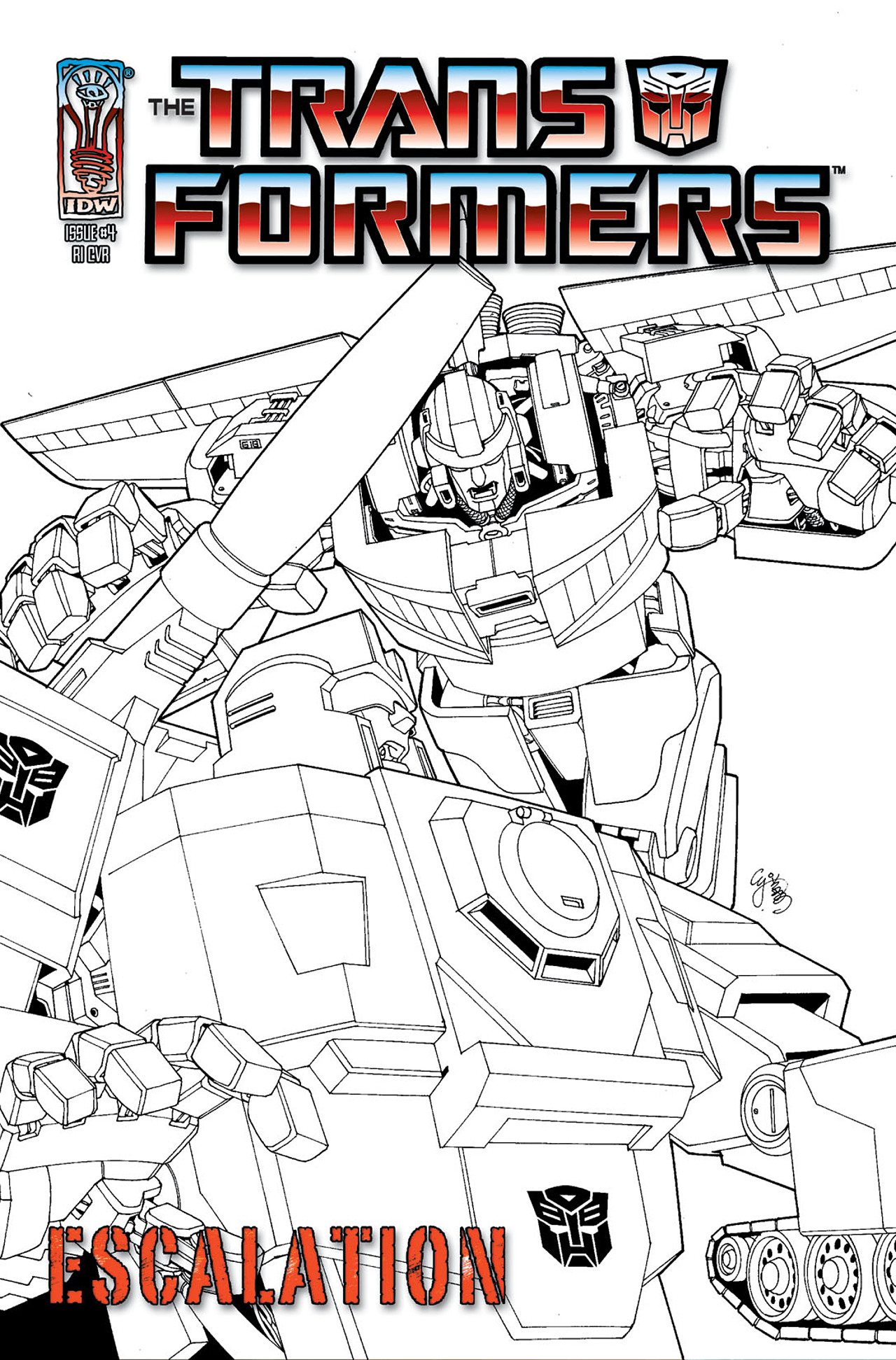 Read online The Transformers: Escalation comic -  Issue #4 - 3