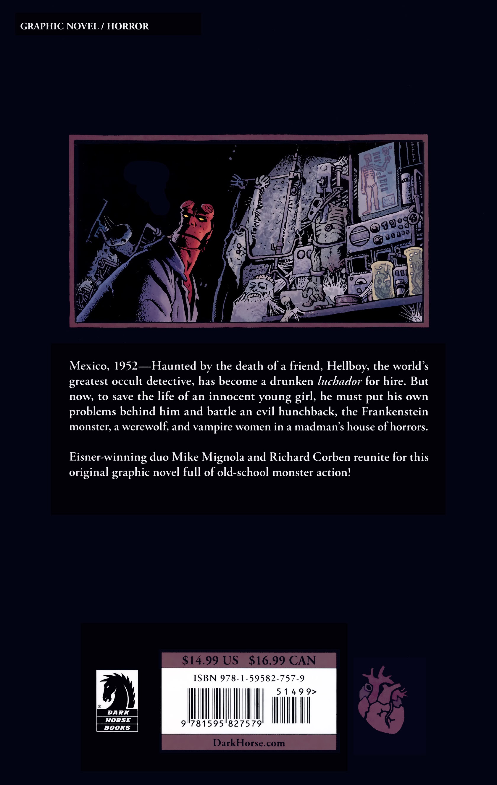 Read online Hellboy: House of the Living Dead comic -  Issue # TPB - 61