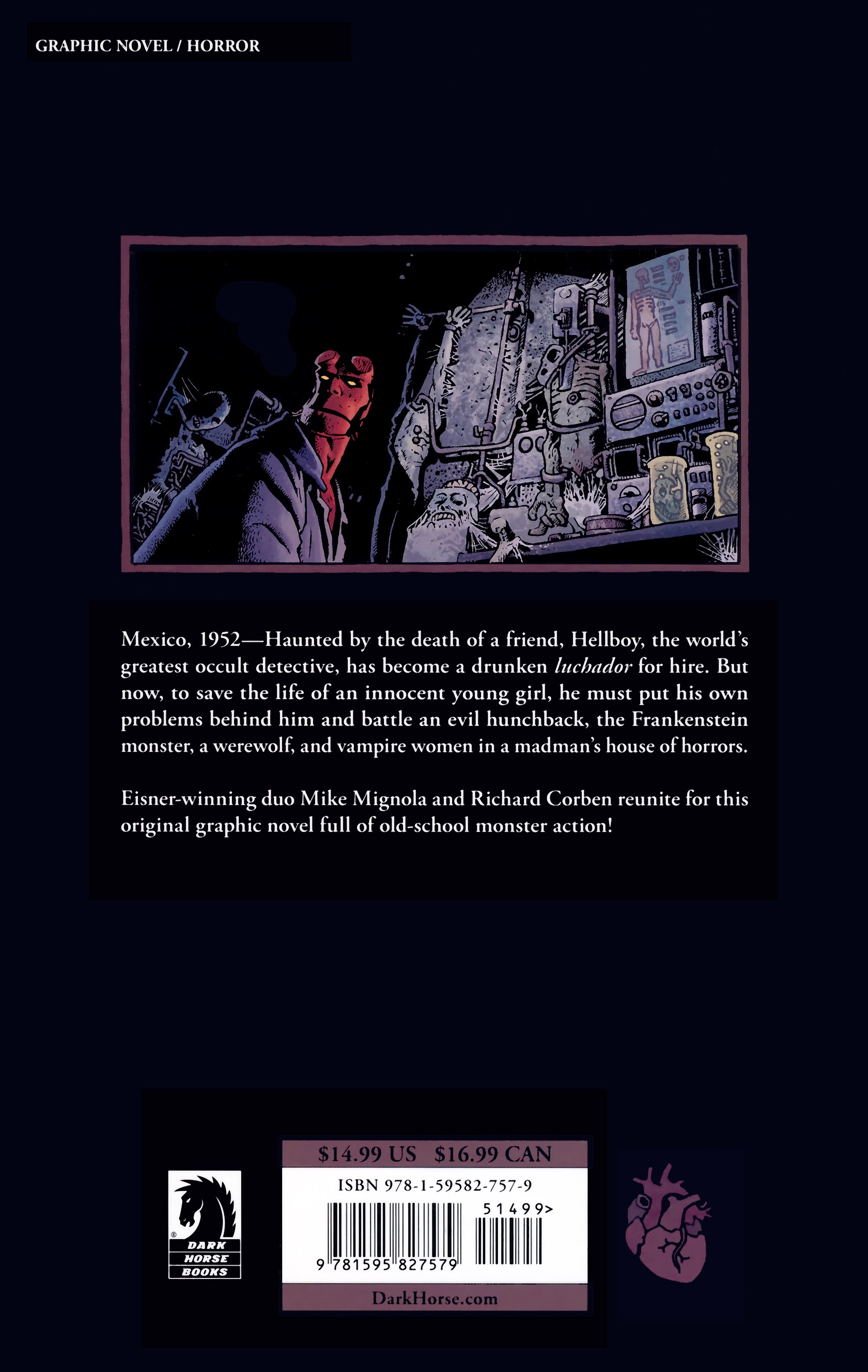 Read online Hellboy: House of the Living Dead comic -  Issue # TPB - 61