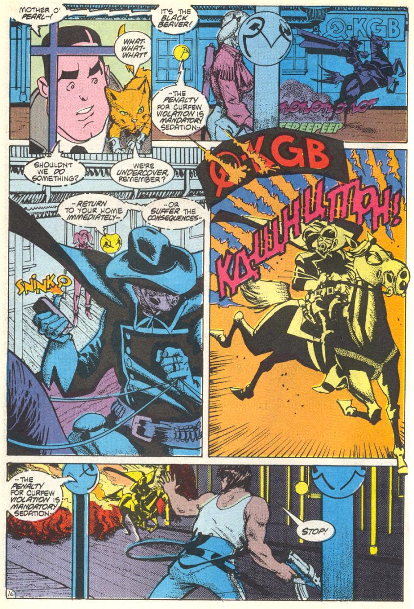 Read online American Flagg! comic -  Issue #15 - 17