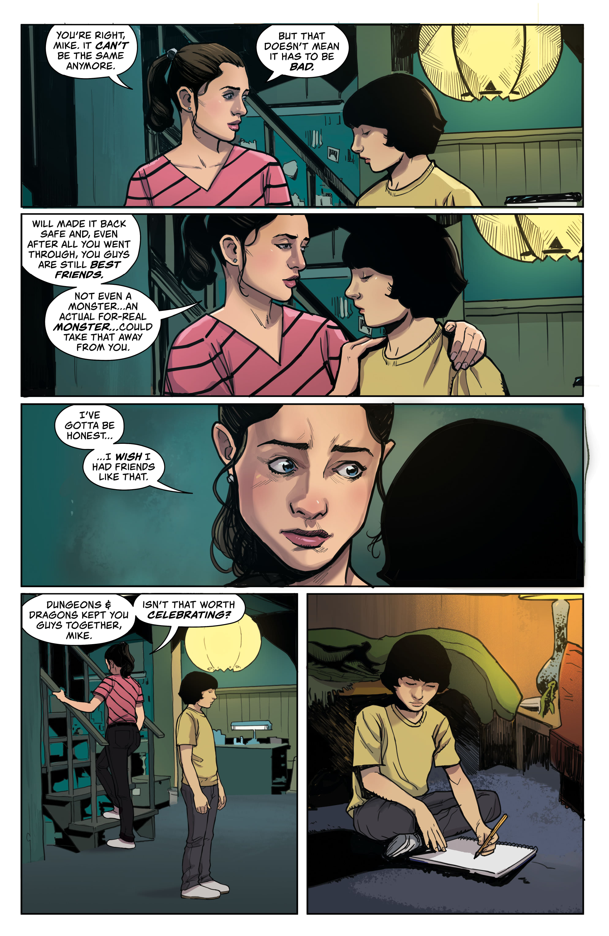 Read online Stranger Things and Dungeons & Dragons comic -  Issue #2 - 18